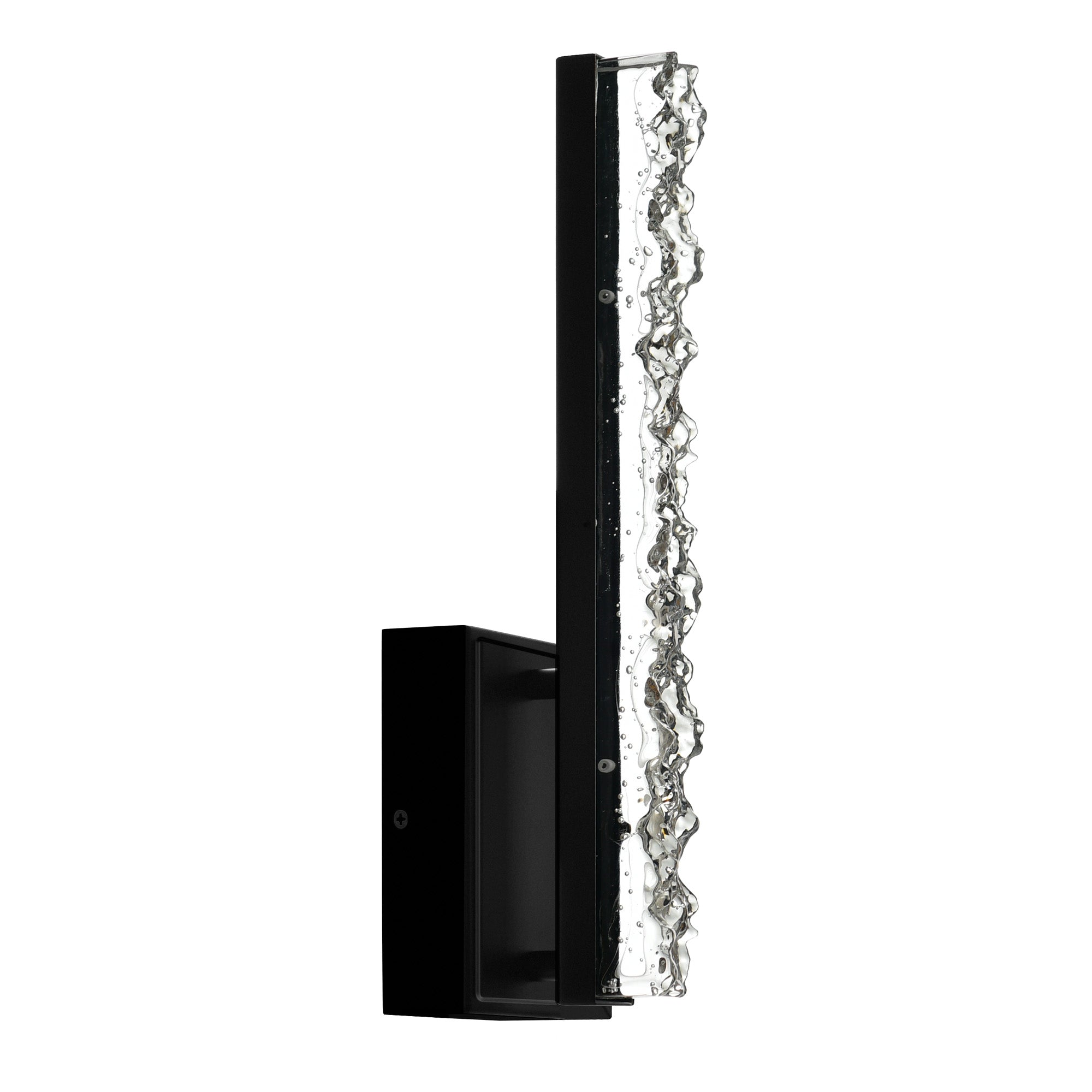 Stagger Wall Lights Integrated LED Black