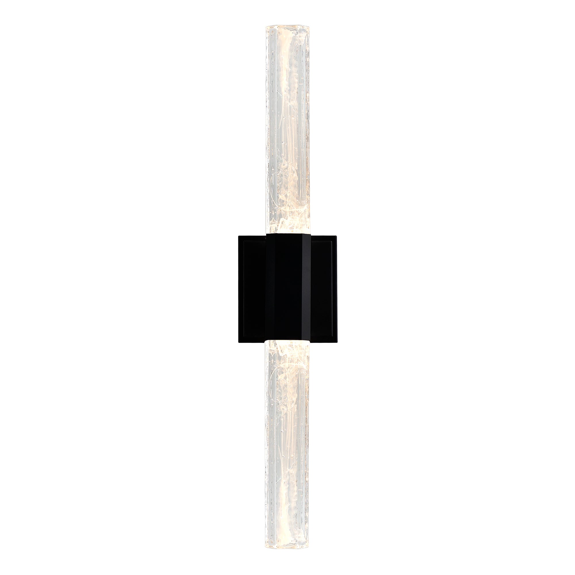 Greta Vanity Lights Integrated LED Black Finish