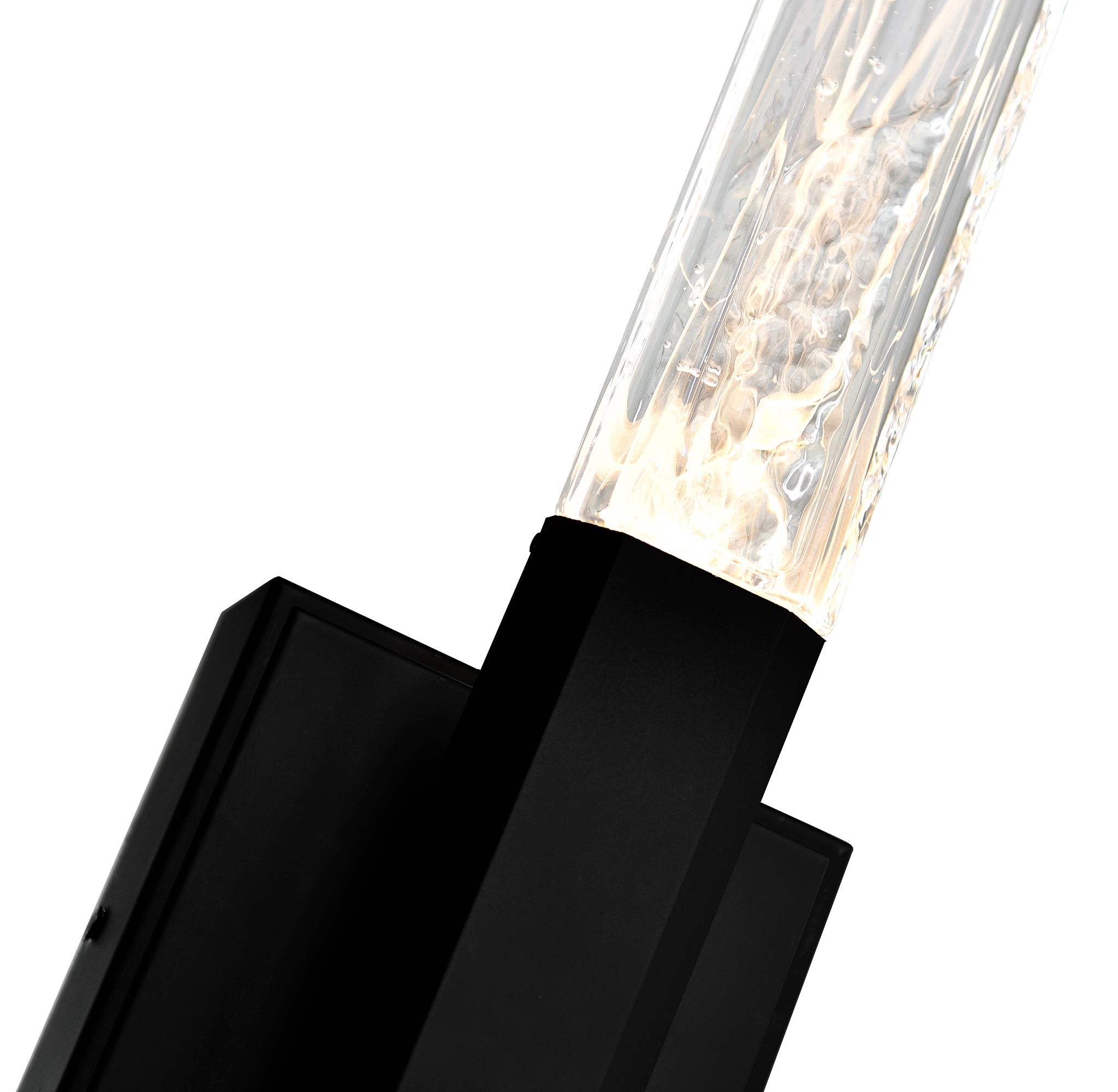 Greta Wall Lights Integrated LED Black Metal