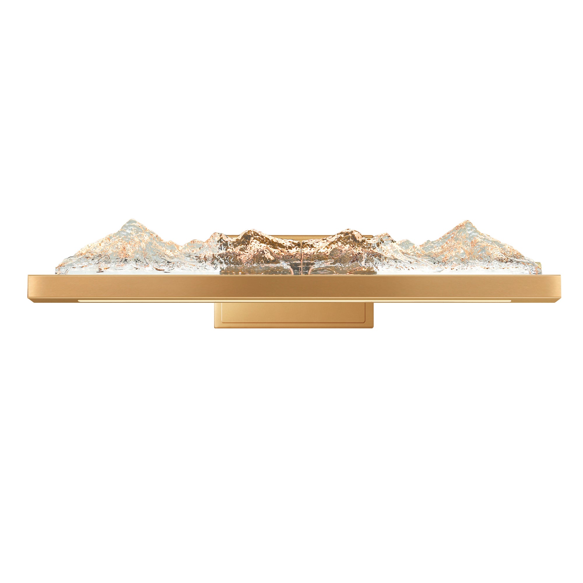 Himalayas Vanity Lights LED Brass 26in