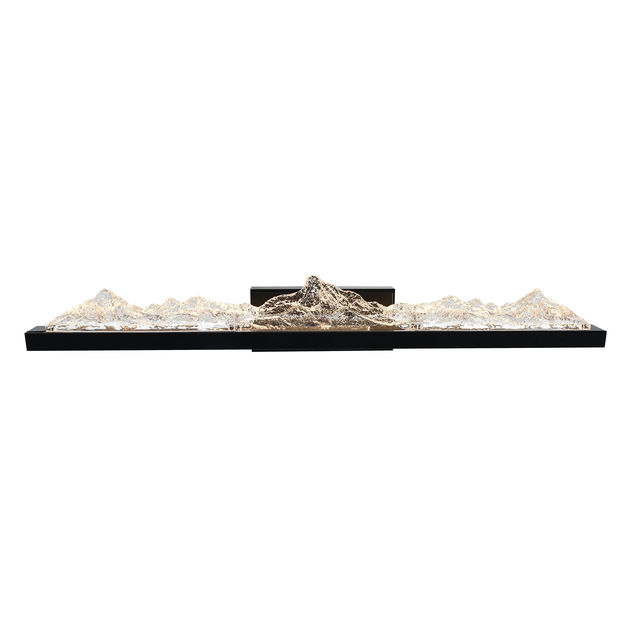 Himalayas Vanity Lights Black Finish LED