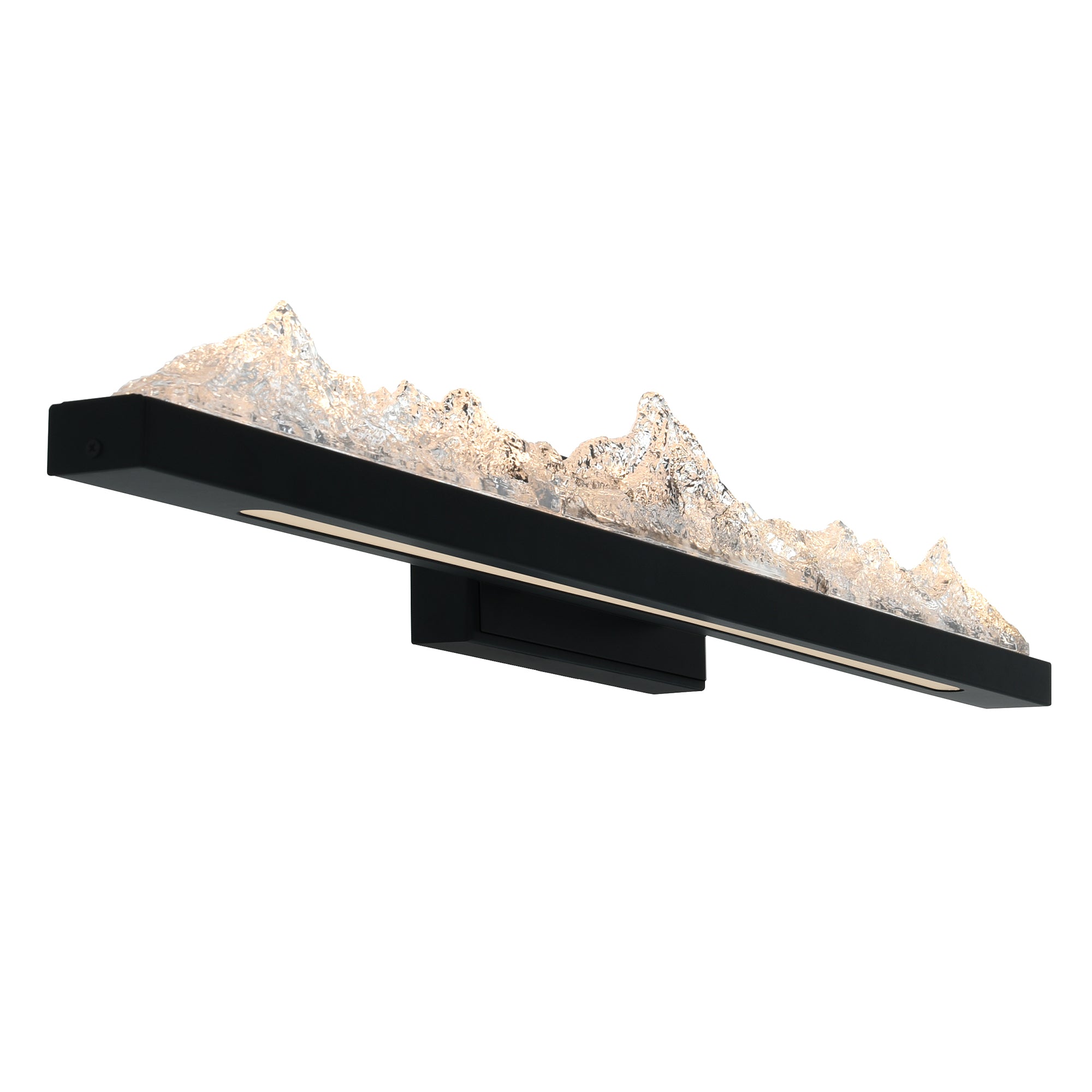 Himalayas Vanity Lights Black Finish LED