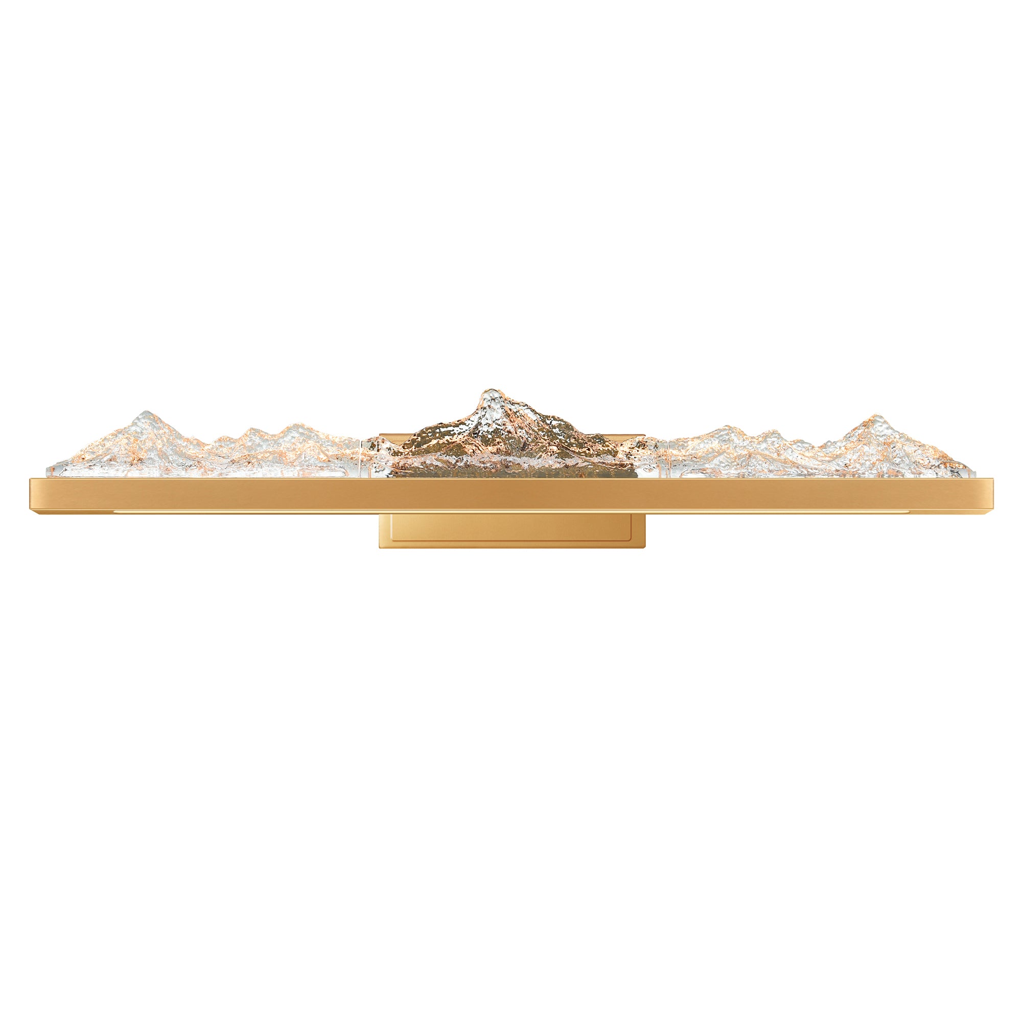 Himalayas Brass LED 36in Vanity Light