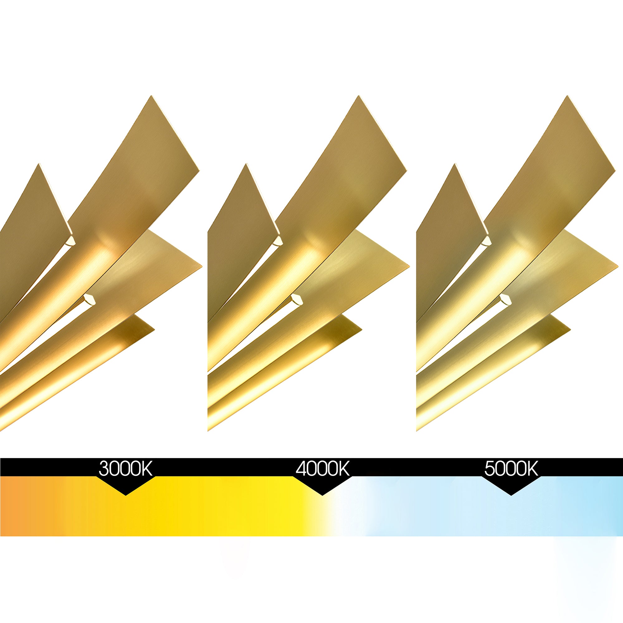 Candora Chandeliers 72in Brass Integrated LED