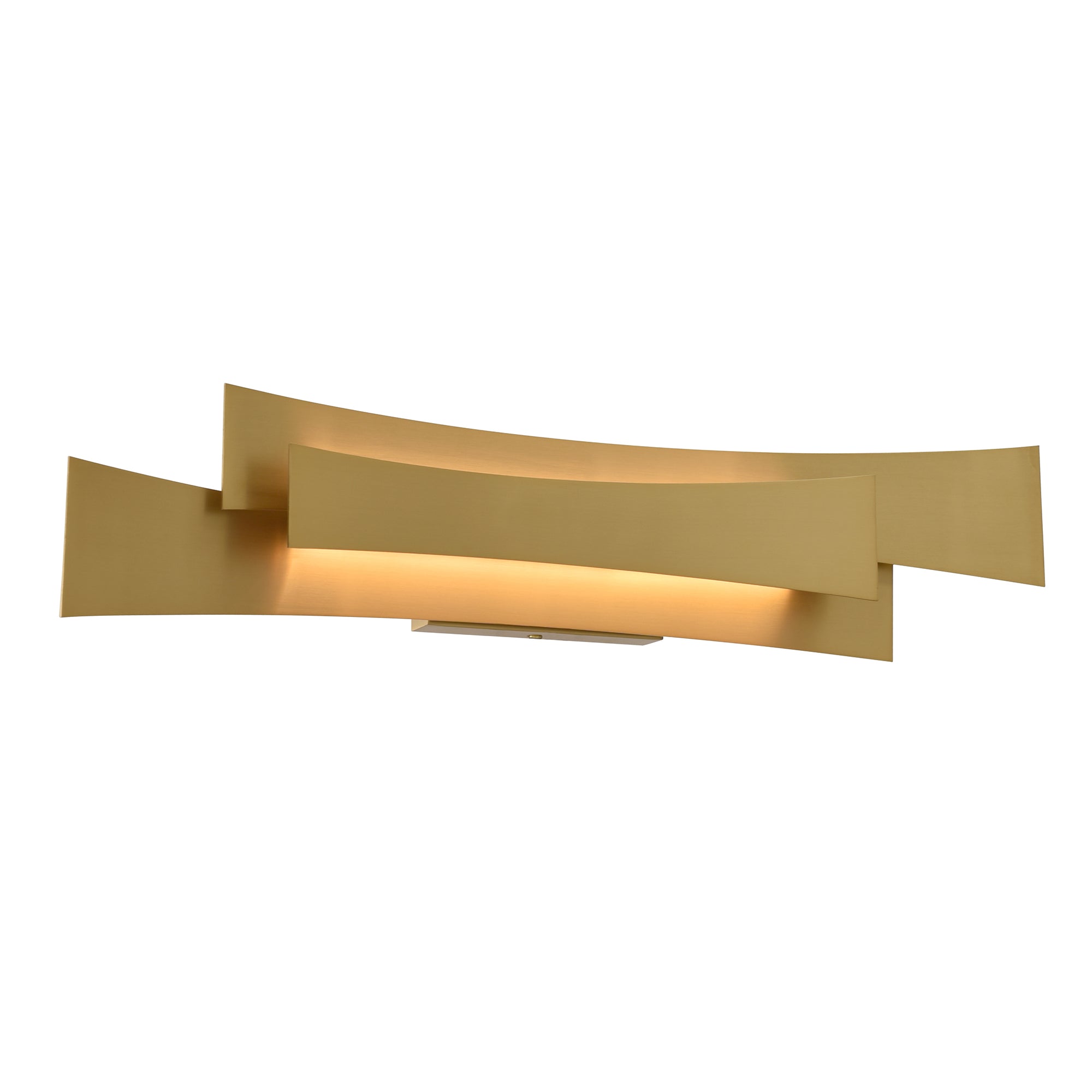 Candora Vanity Lights 24 Inch Brass Integrated