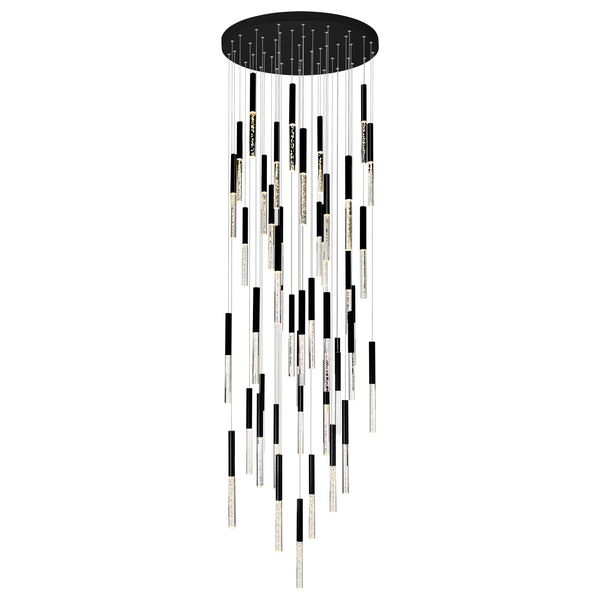 Dragonswatch Chandeliers Integrated LED Black