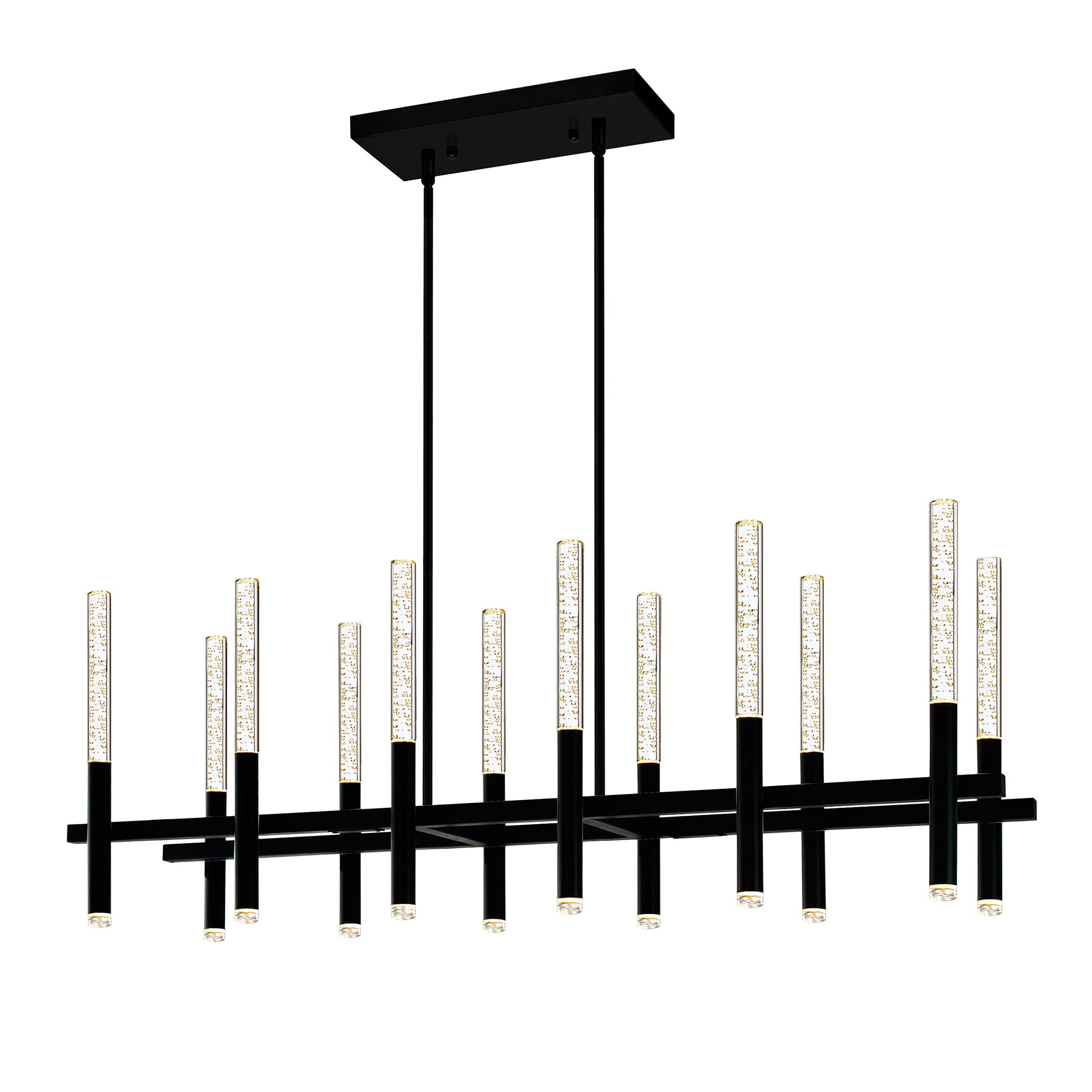 Dragonswatch Chandeliers 12 Pendant Black LED