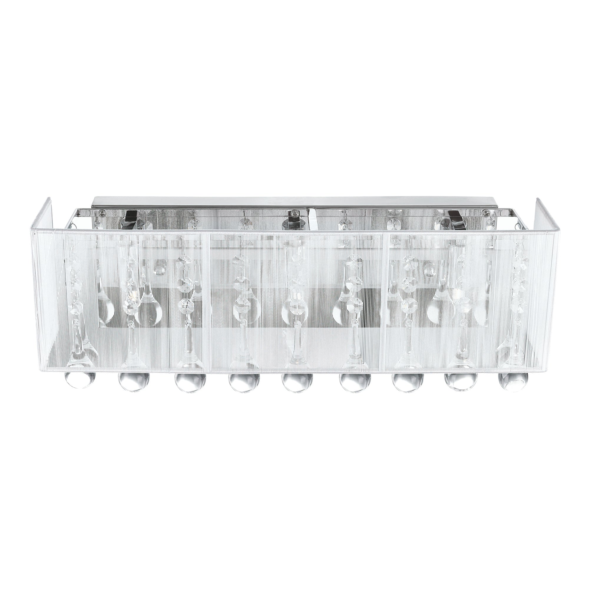 Water Drop 3 Light Chrome Vanity Light