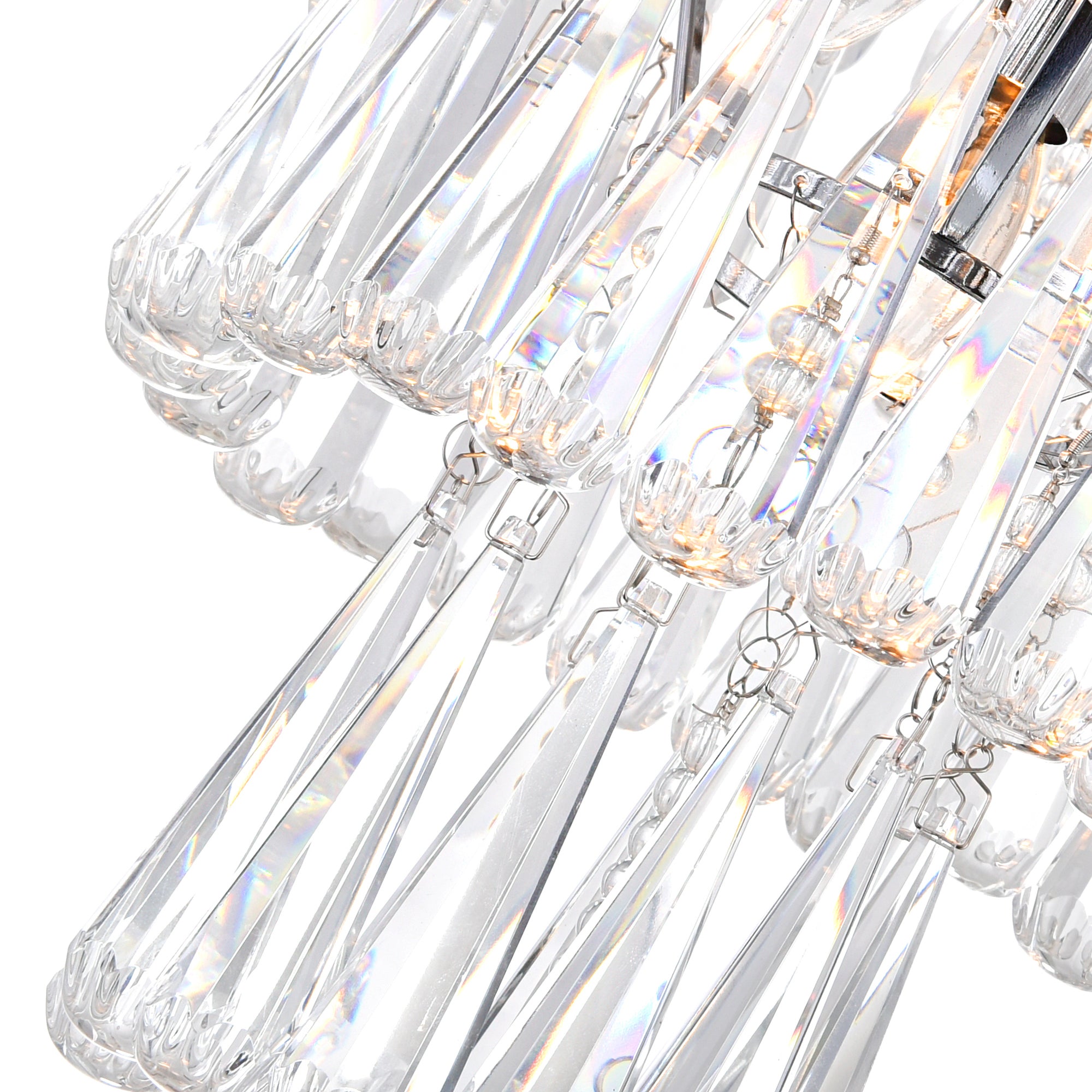 Vast 3 Light Chrome Chandelier