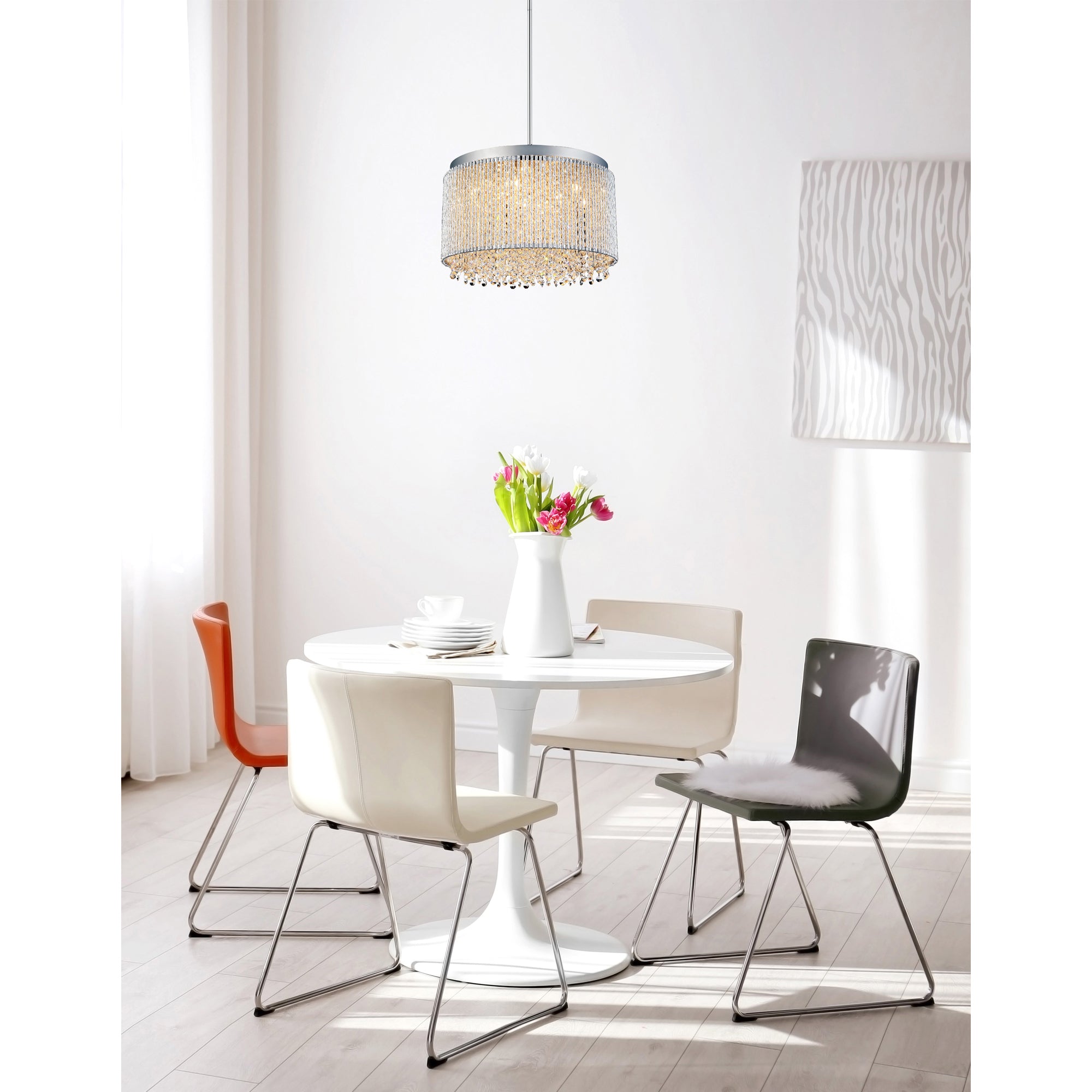 Claire 14 Light Chrome Chandelier
