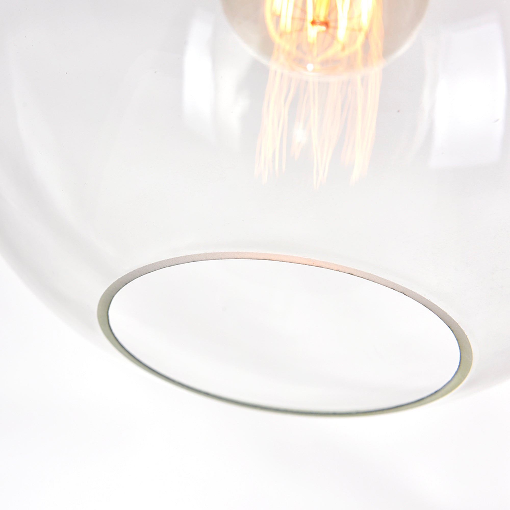 Clear Glass 1 Light 10 Inch Mini Pendant