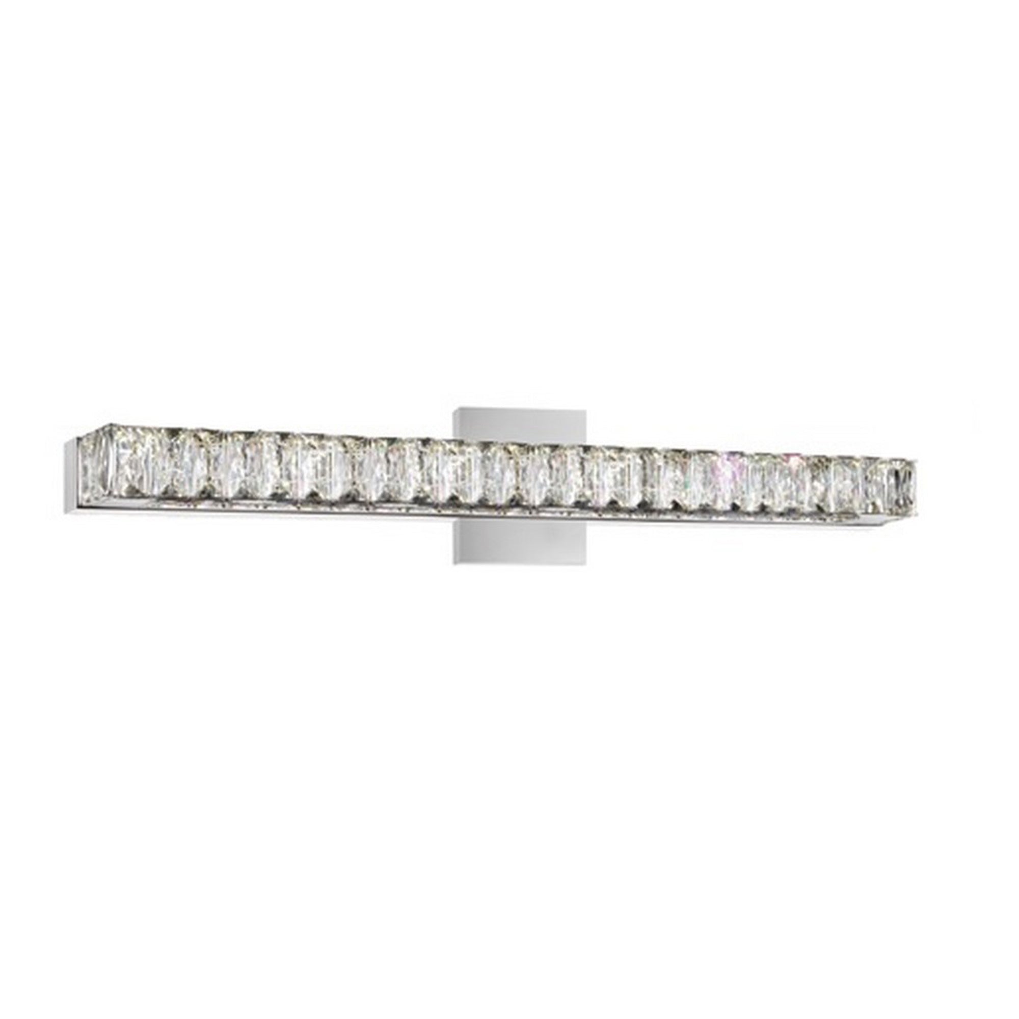 Milan Vanity Lights Integrated LED Chrome