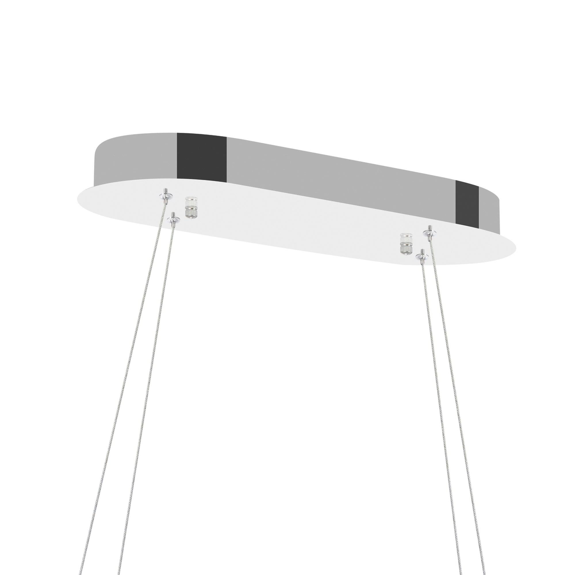 Milan LED Chrome Chandelier