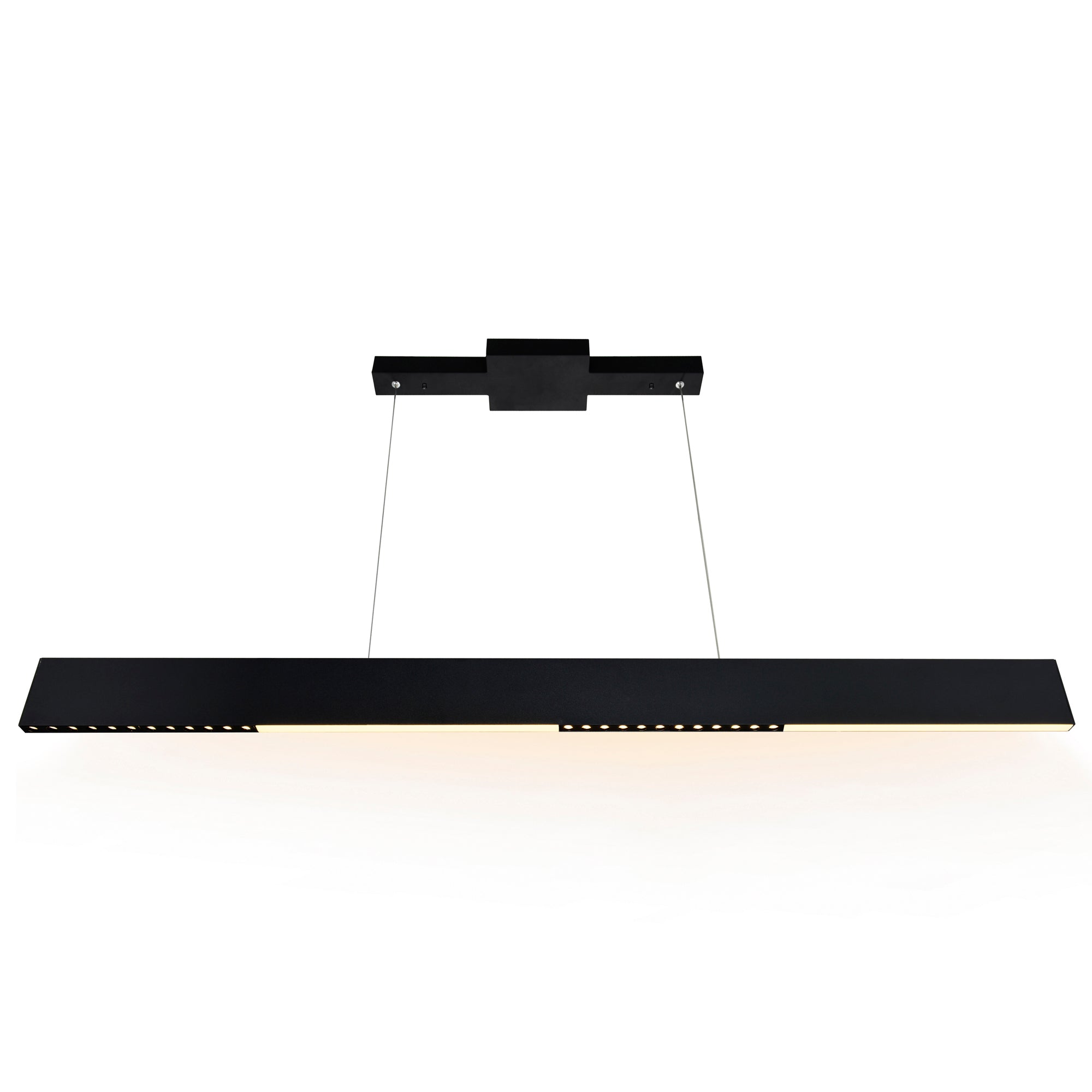 Bellagio 42 Inch Integrated LED Black Chandelier