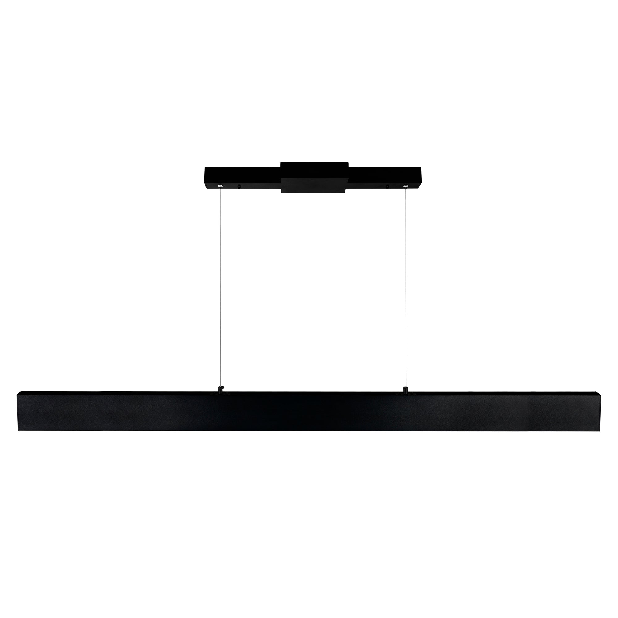 Krista 47in Black Chandelier Integrated LED Fixture