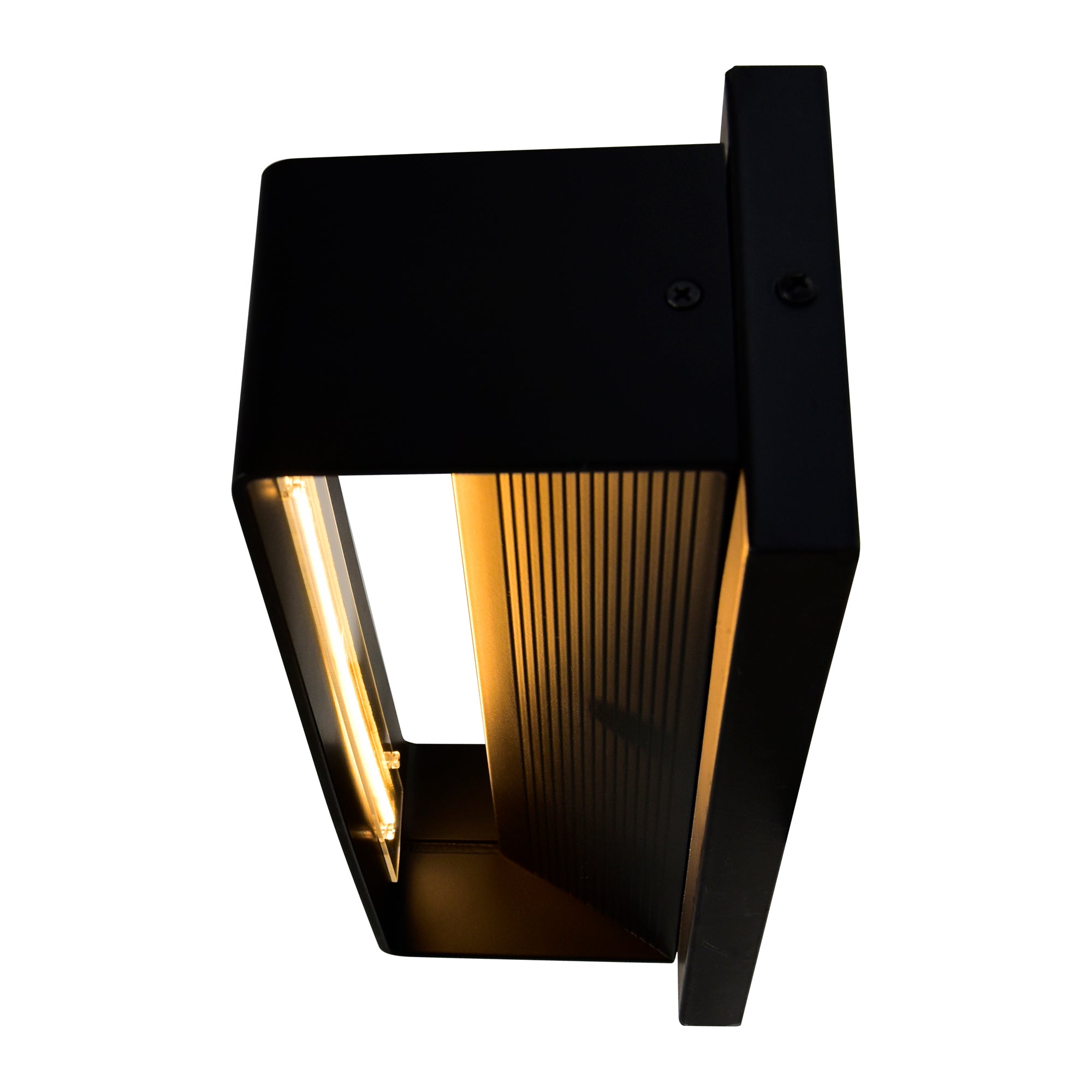 Lilliana 12in Black Vanity Light Integrated LED Fixture