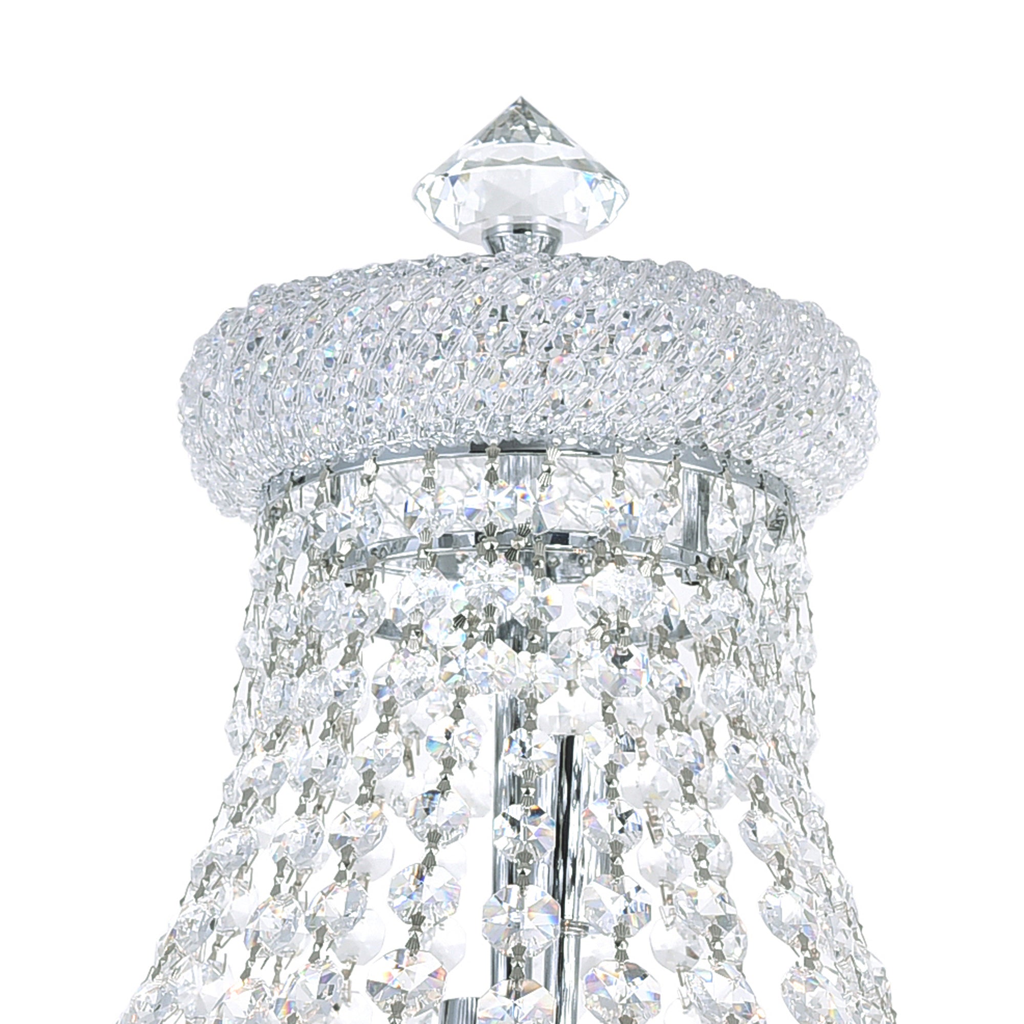 Empire Floor Lamps 8 Light Chrome Finish