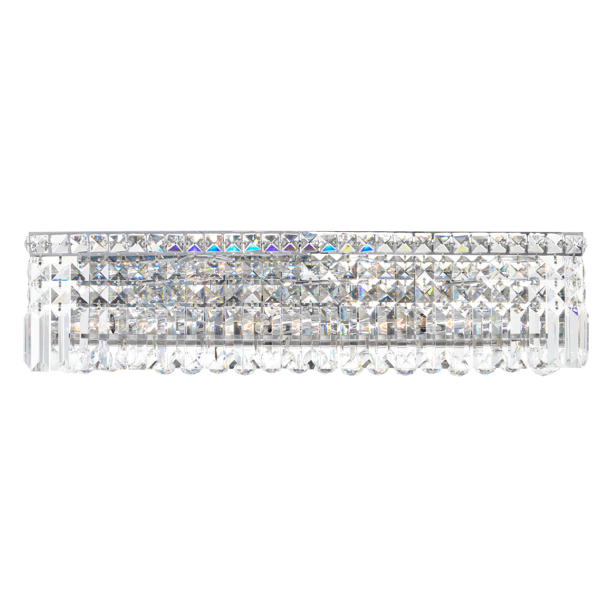 Colosseum Vanity Lights 6 Lights Chrome