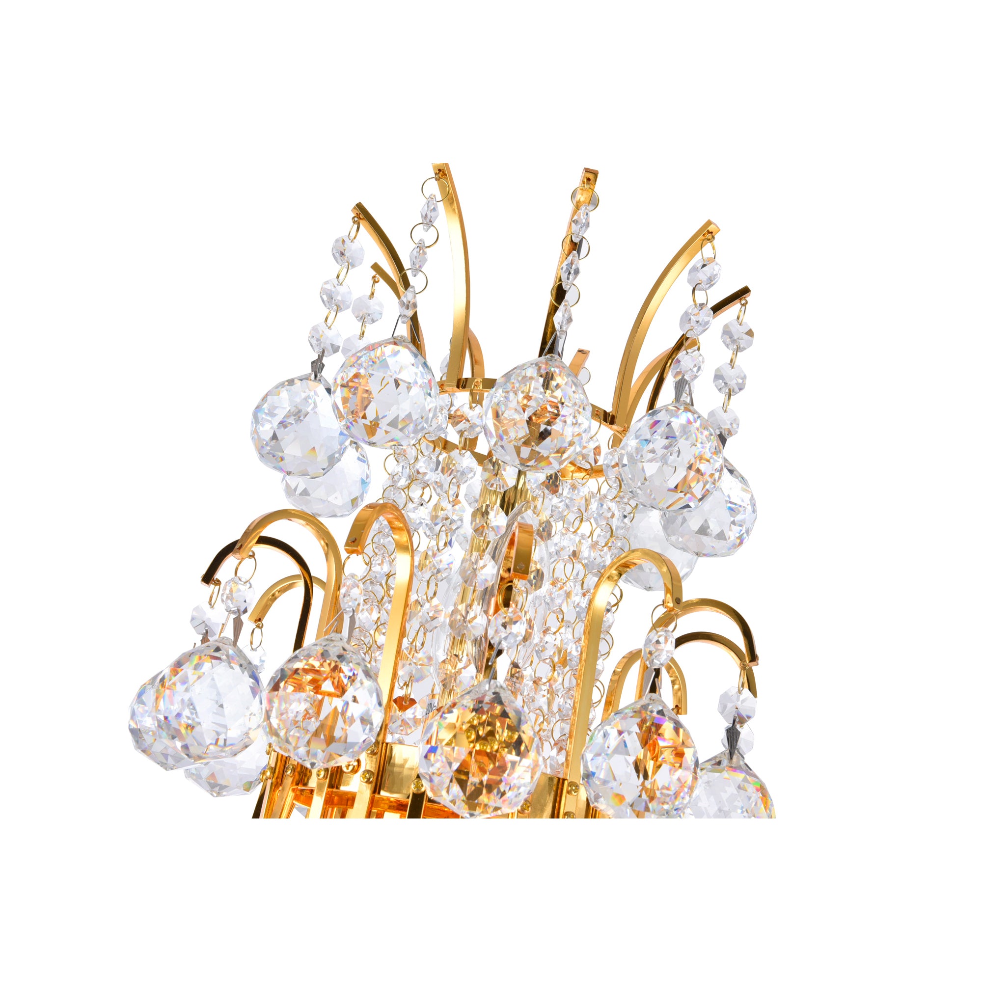 Princess Chandeliers 8 Light Gold Finish