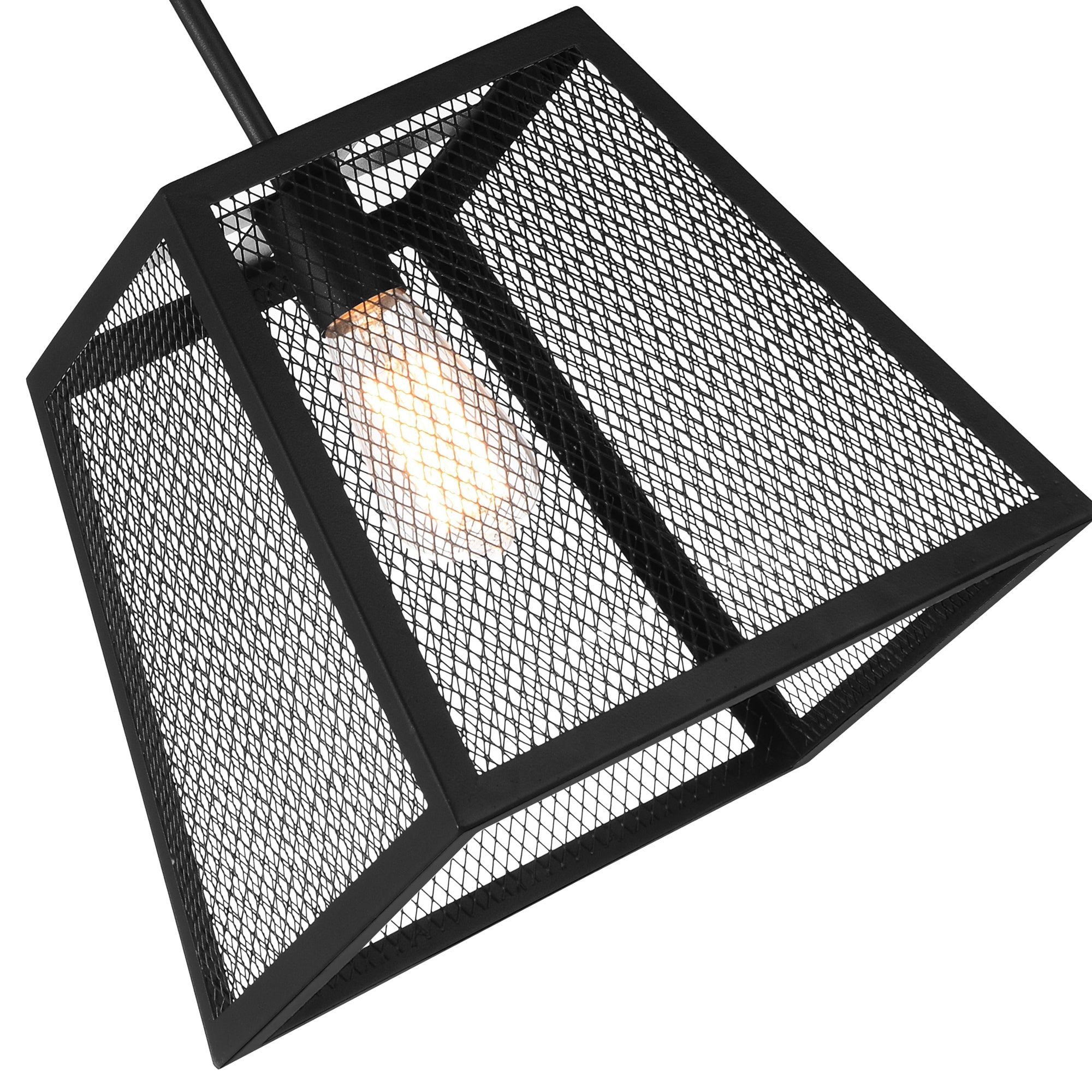 Alyson 1 Light Black Mini Pendant