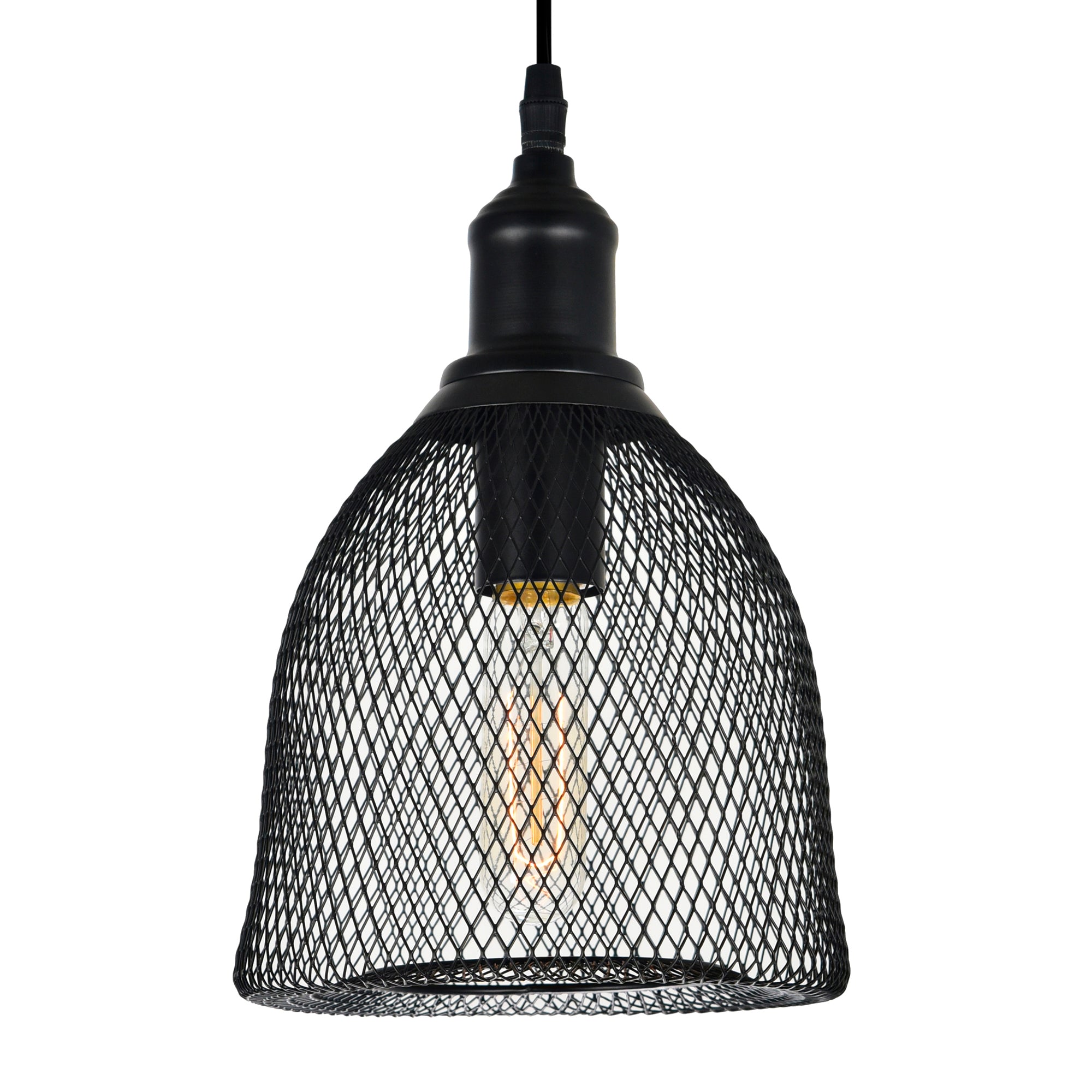 Drea 1 Light Black Mini Pendant