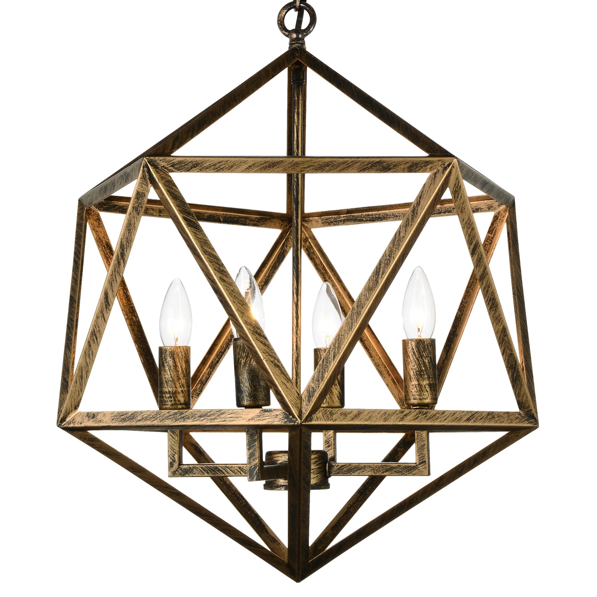 Amazon 4 Light Copper Pendant Light