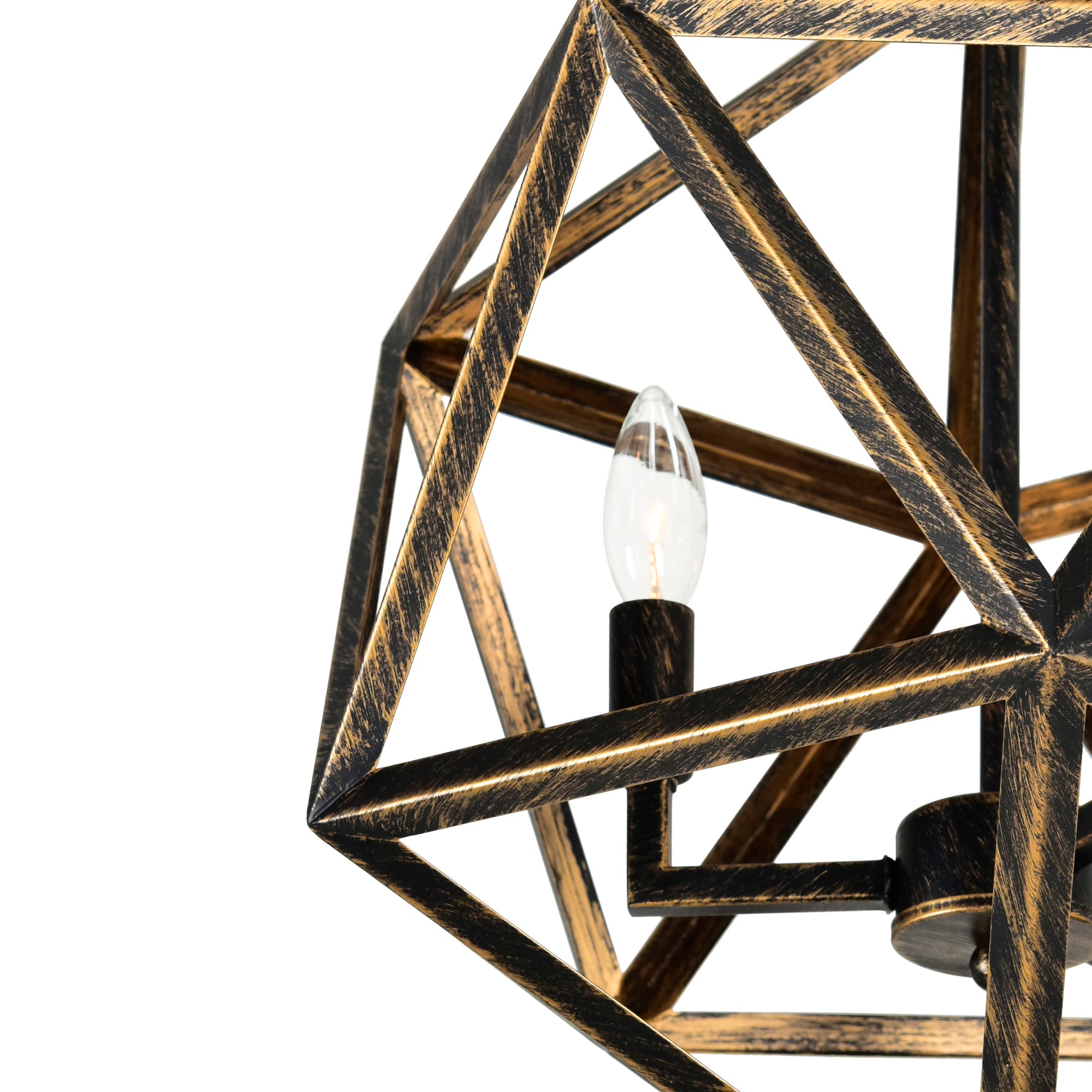 Amazon 4 Light Copper Pendant Light