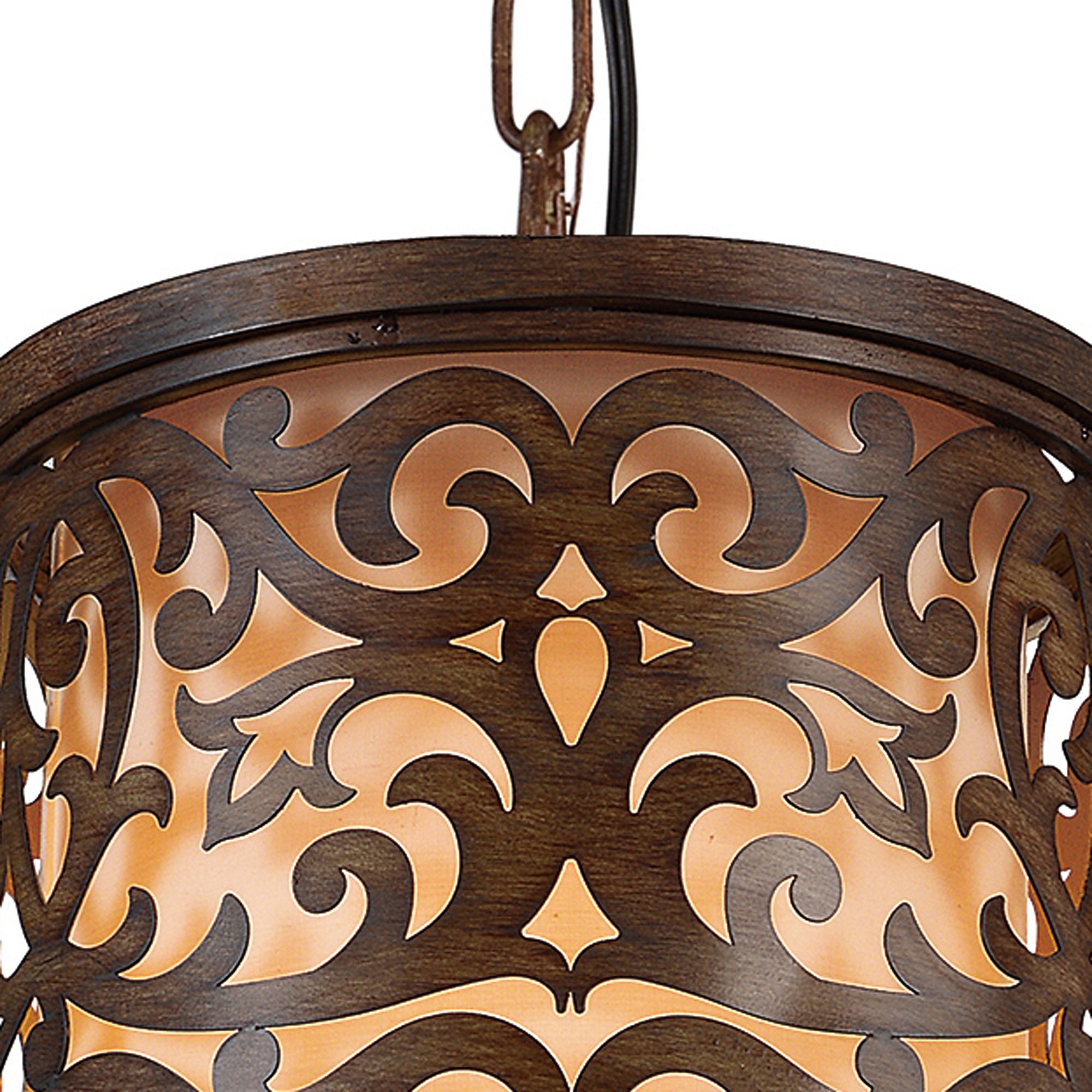 Nicole Brushed Mini Pendant Drum Light