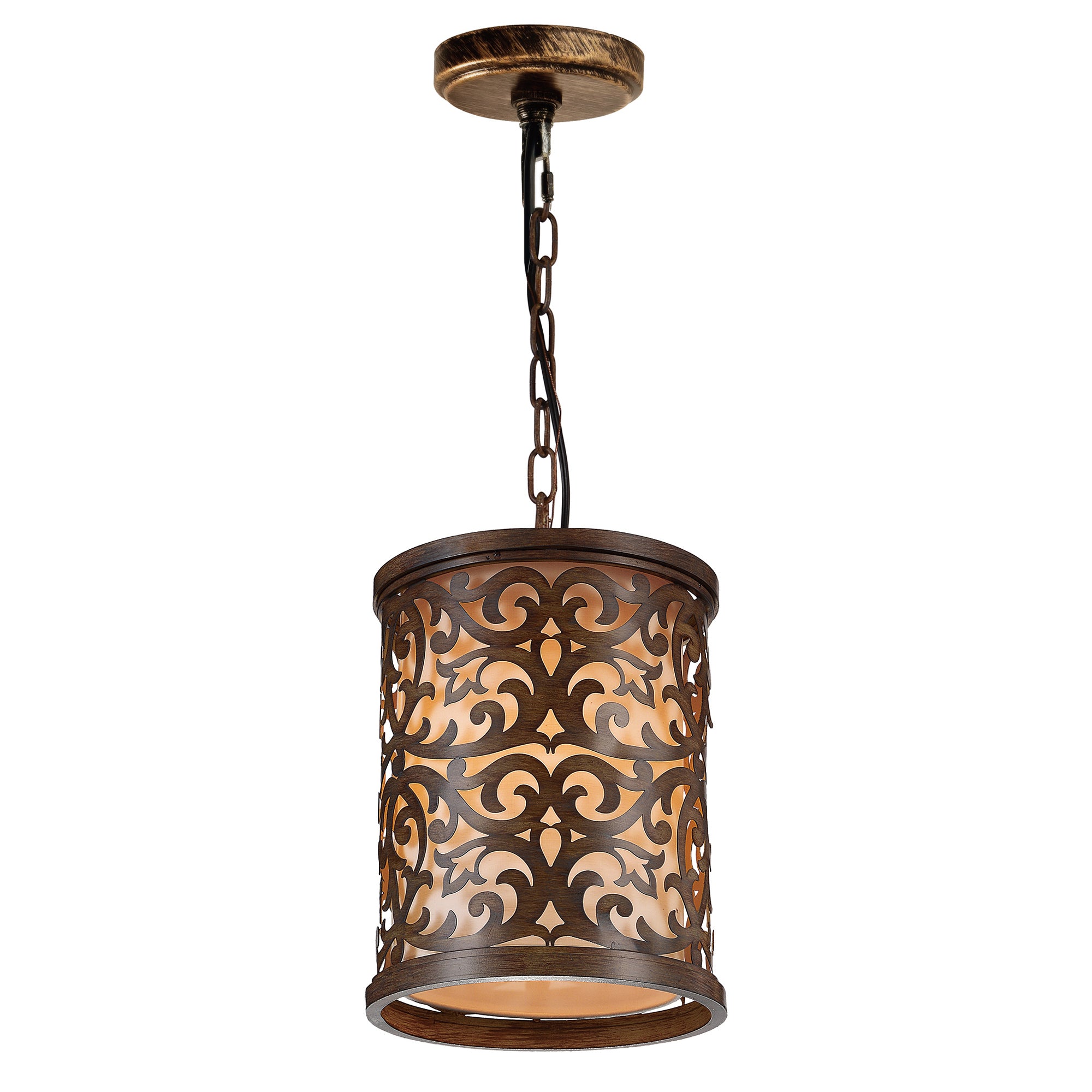 Nicole Brushed Mini Pendant Drum Light