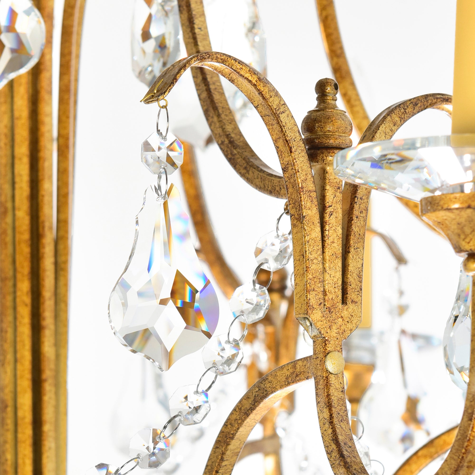 Electra Chandeliers 6 Light Oxidized Bronze