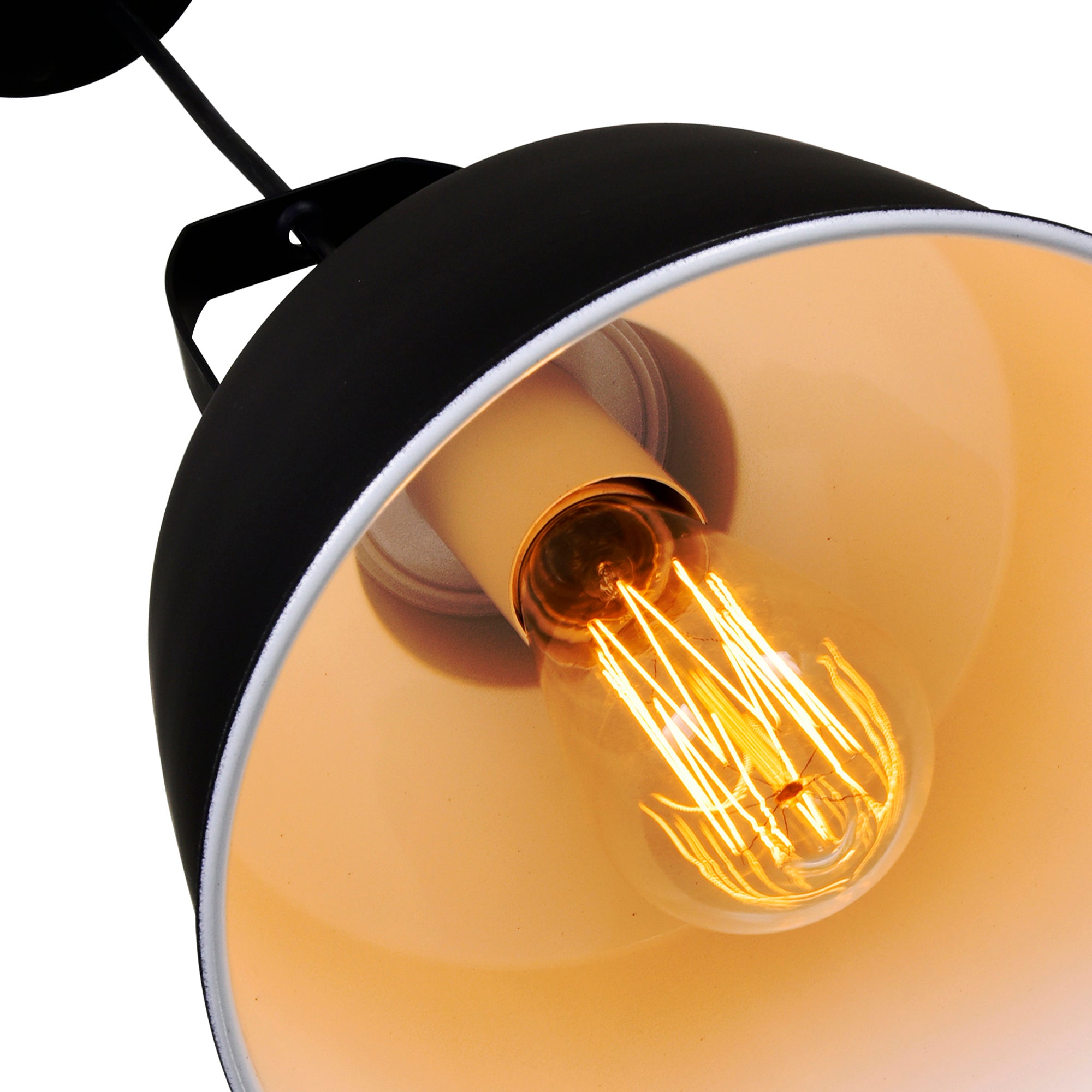 Elisa 1 Light Black Pendant