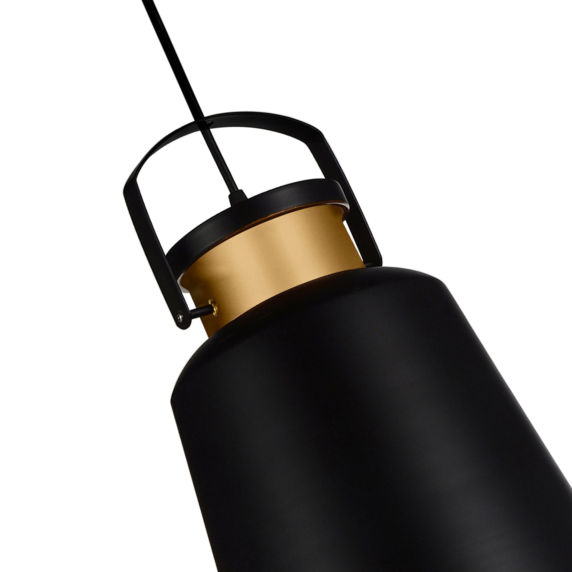 Elisa 1 Light Black Pendant