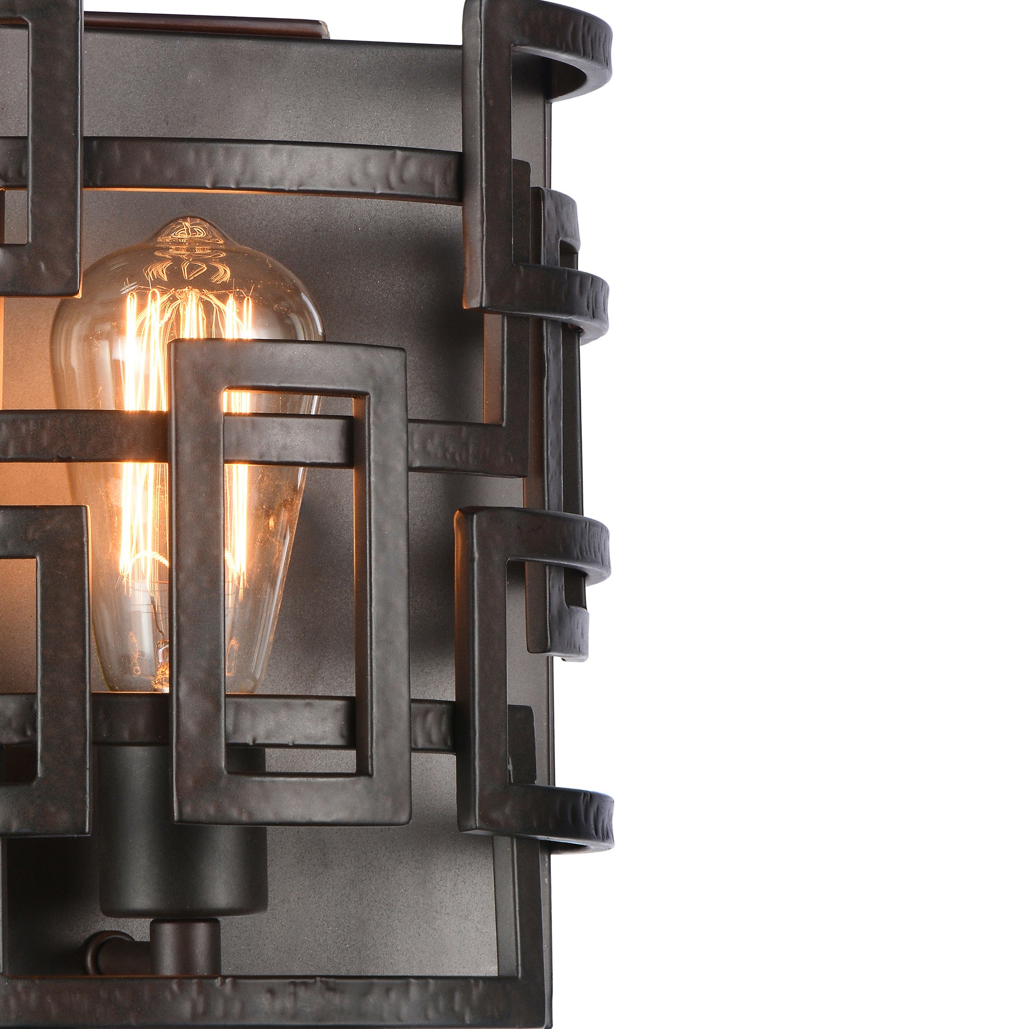 Litani 1 Light Brown Wall Sconce