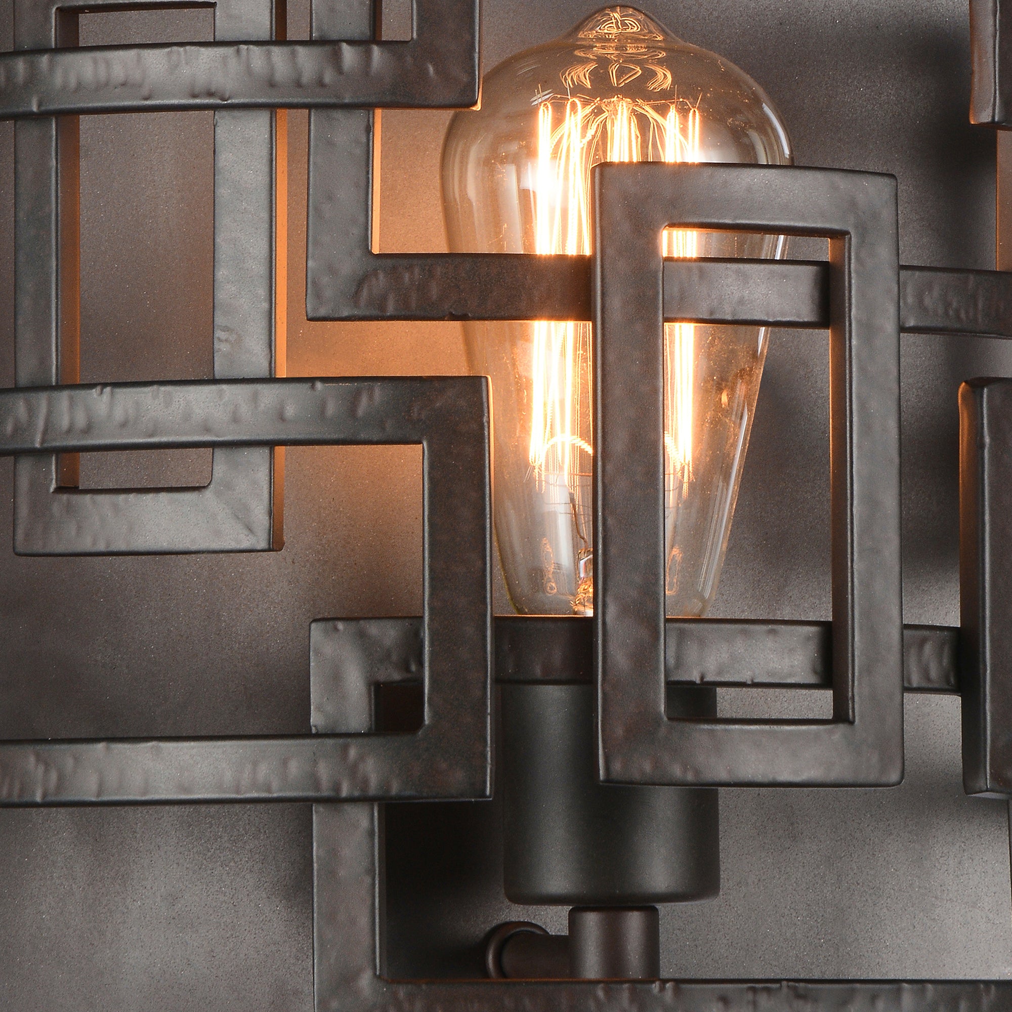 Litani 1 Light Brown Wall Sconce