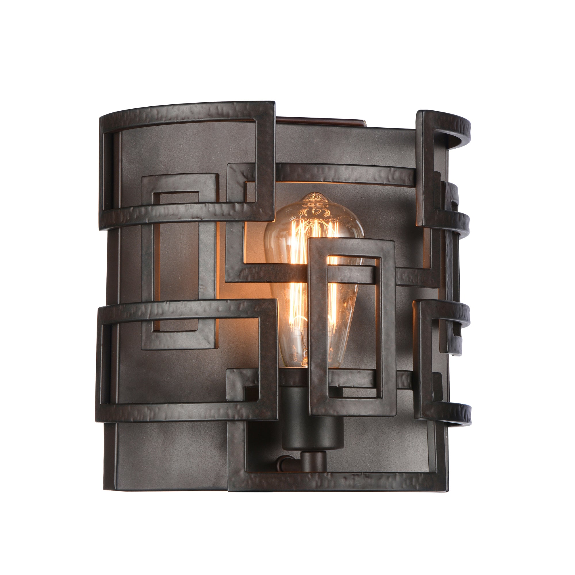 Litani 1 Light Brown Wall Sconce