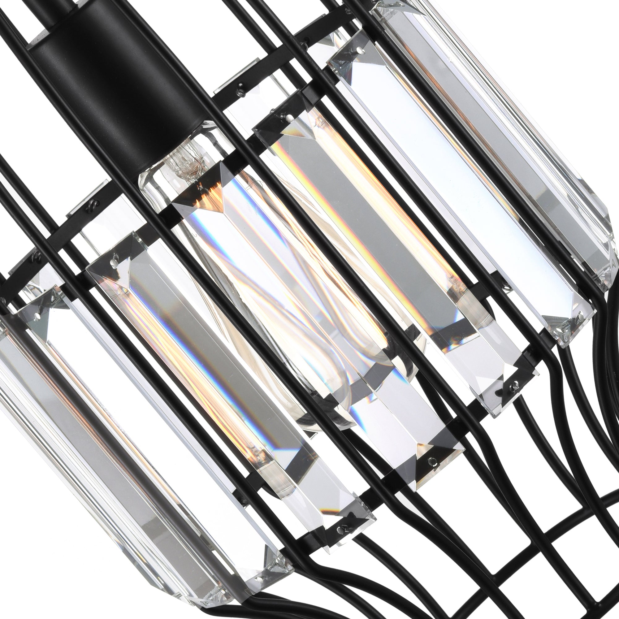 Alethia 1 Light Black Pendant Mini Light