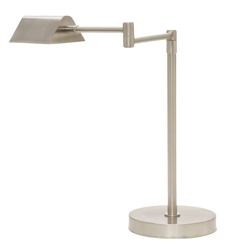 18-inch Delta Satin Nickel Table Lamp