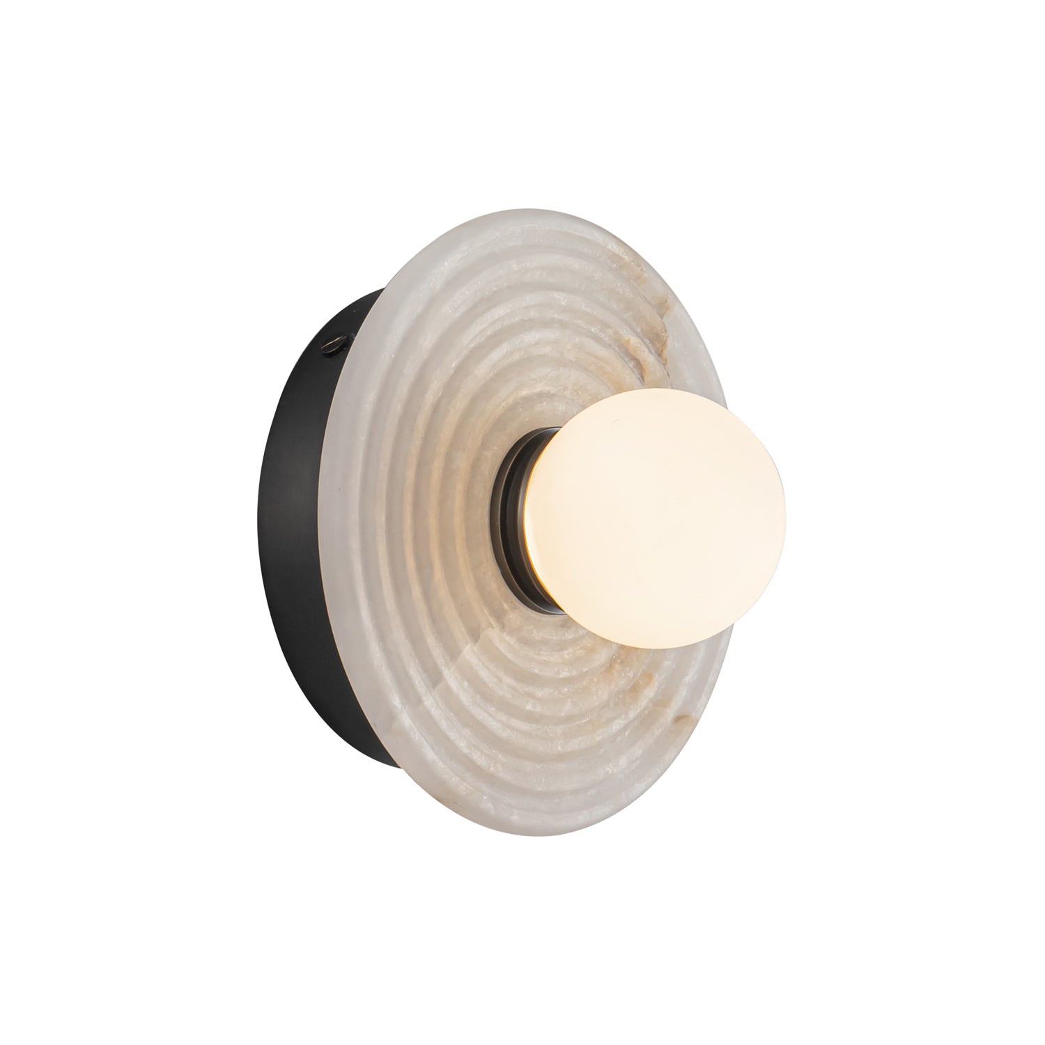 Dahlia 6-in Steel Vanity Light