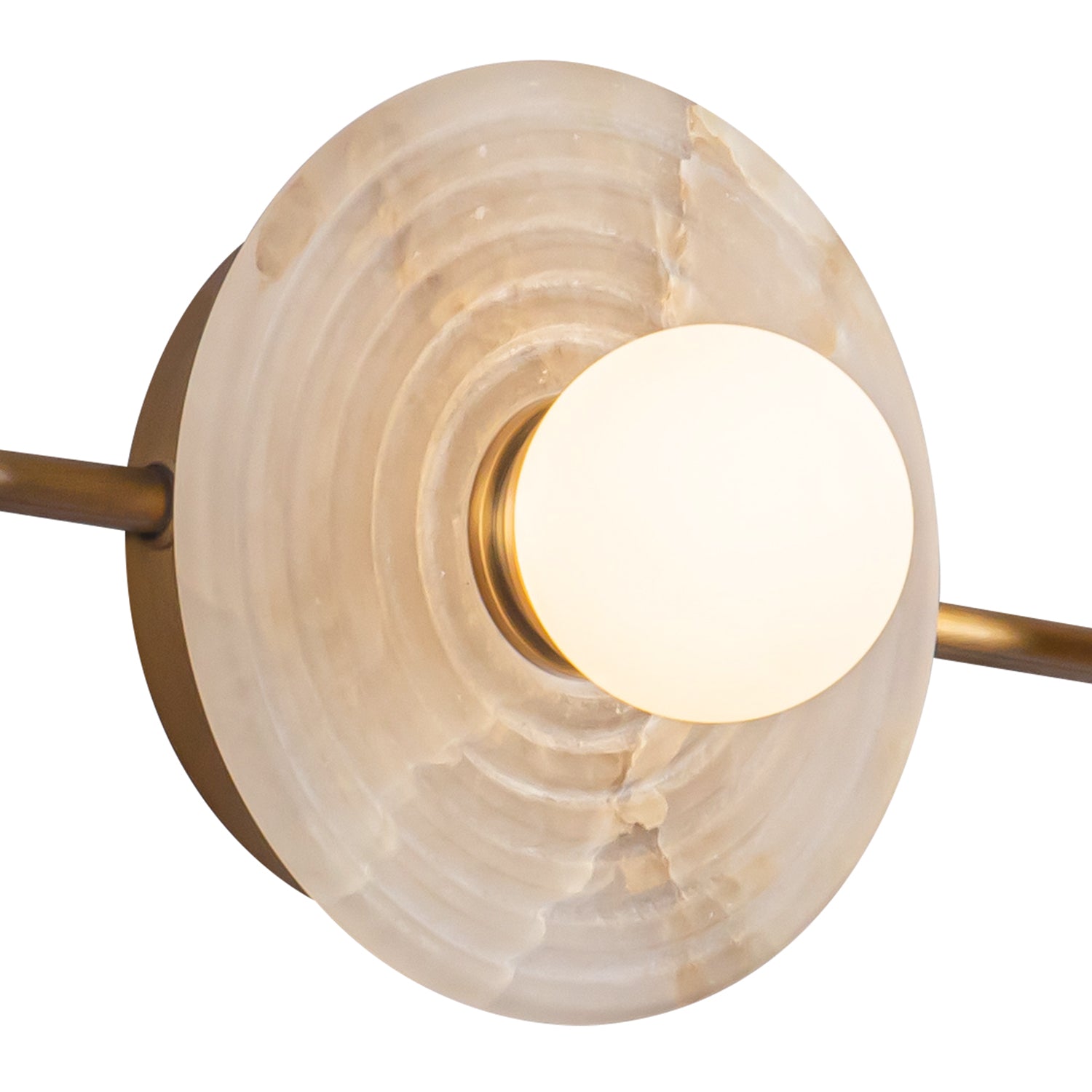 Dahlia 22-in Steel Vanity Light