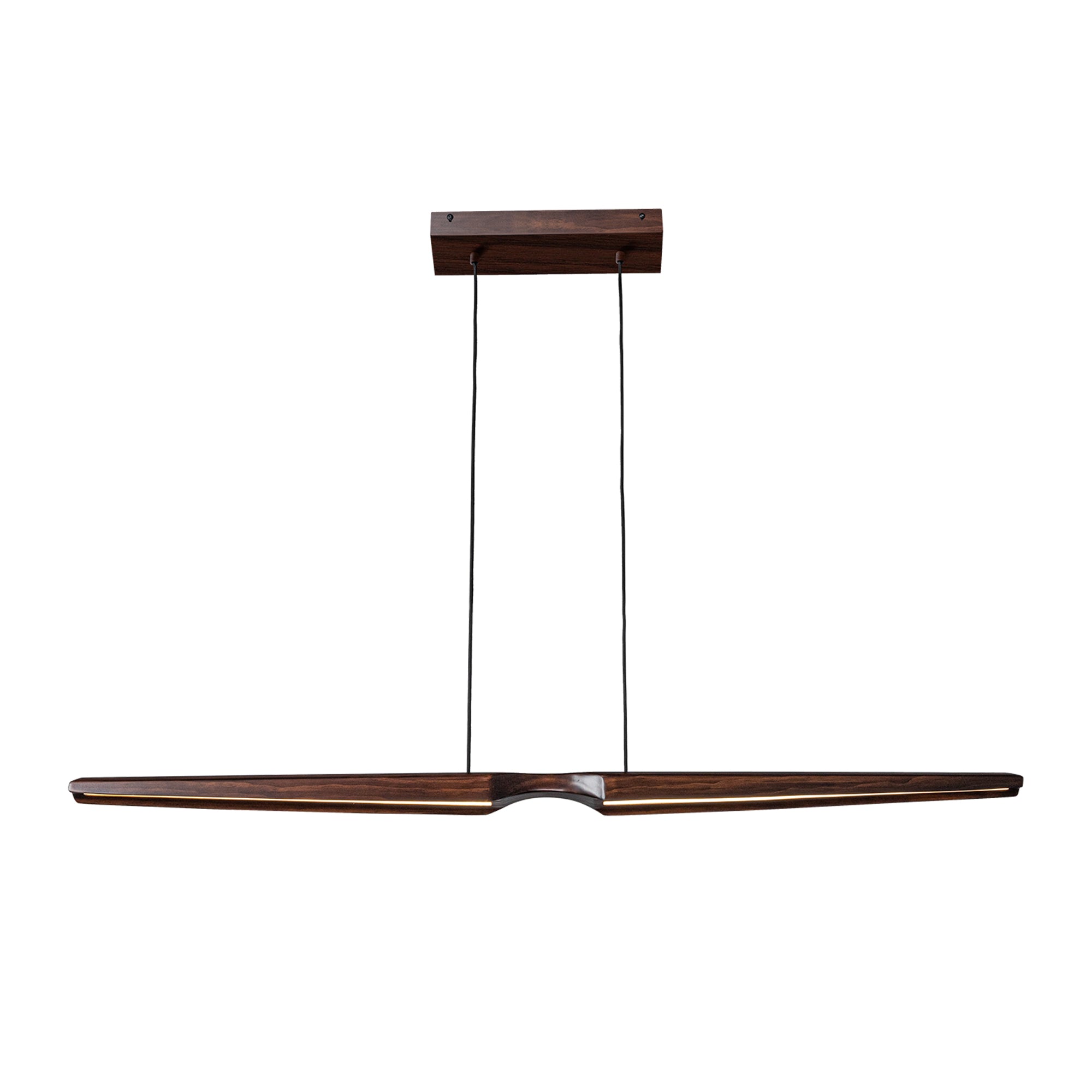 Dakota 42-in Steel Linear Pendant