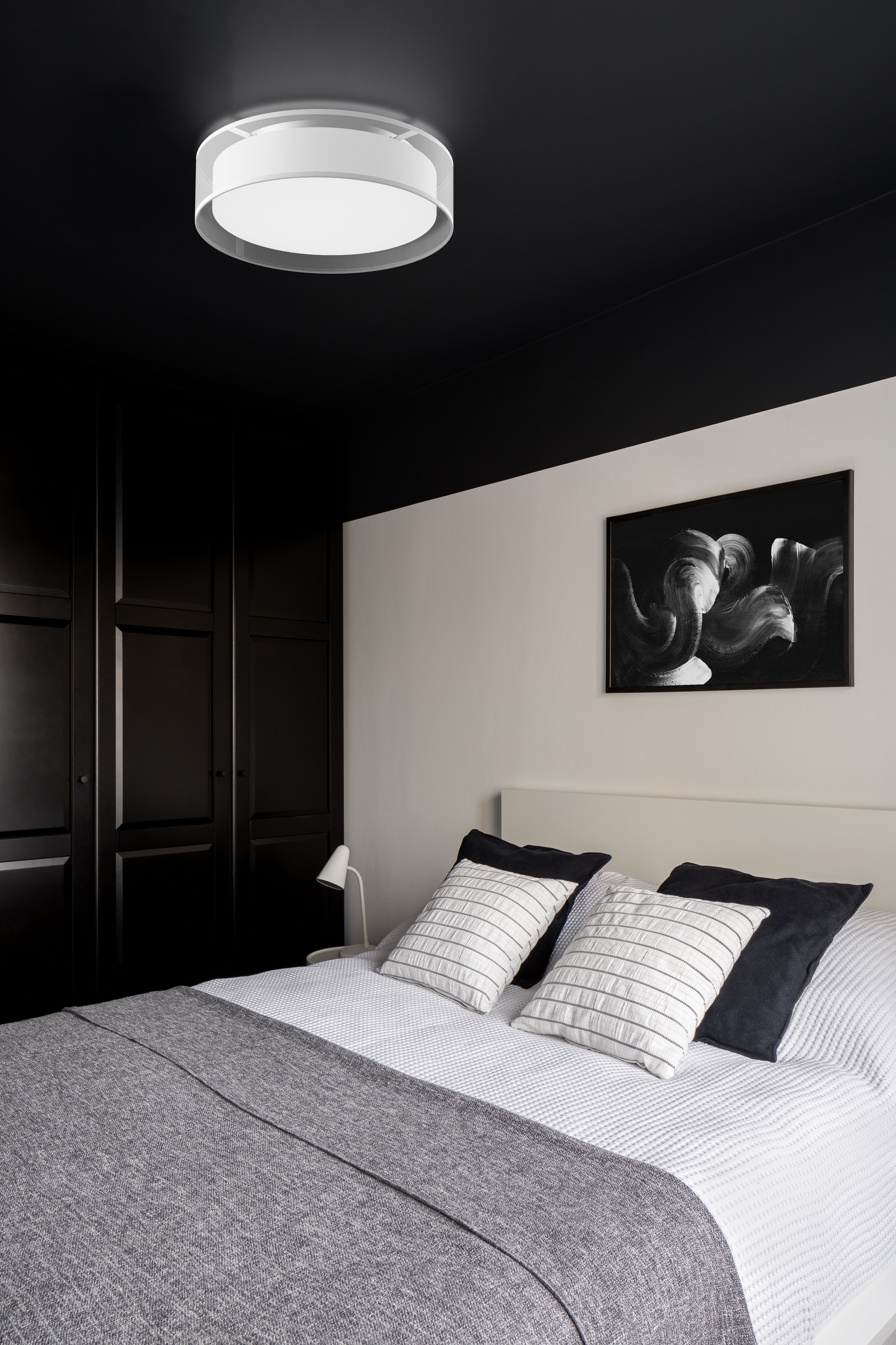 Dalton 16-in Steel Flush Mount