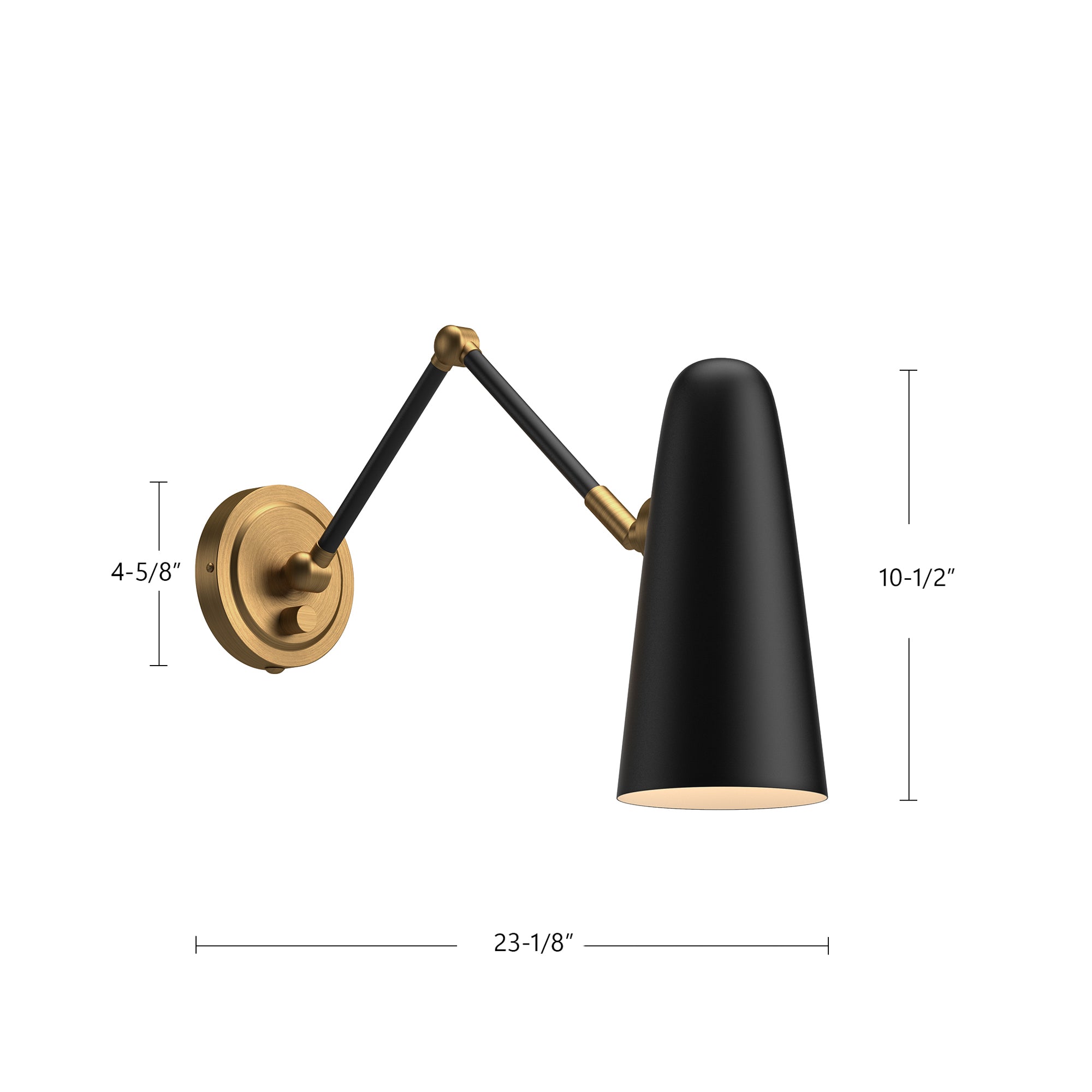 Daniel 24-in Steel Vanity Light