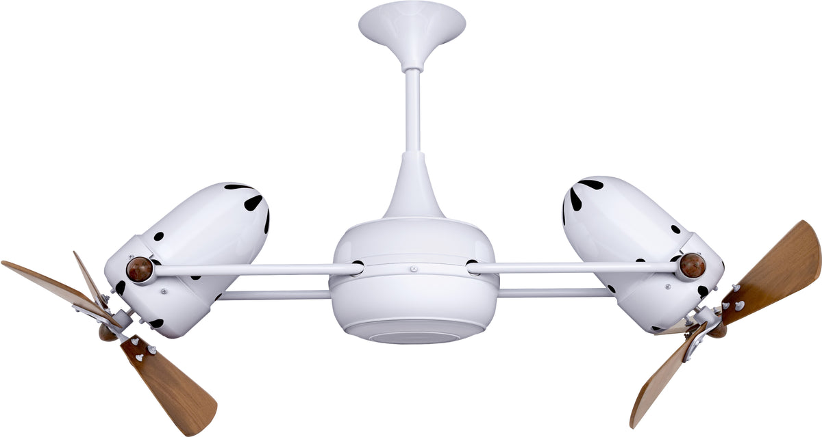 Duplo Dinamico Rotational Double Head Ceiling Fan