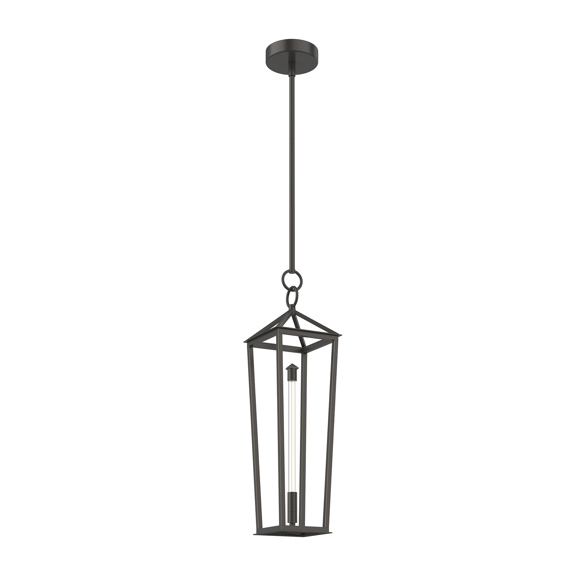 Delphine 20-in Steel Pendant