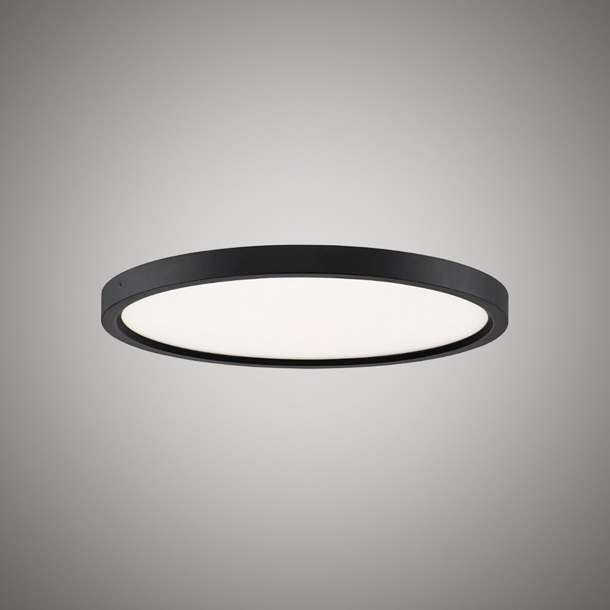 Disc 15-in Black Dimmable 30W