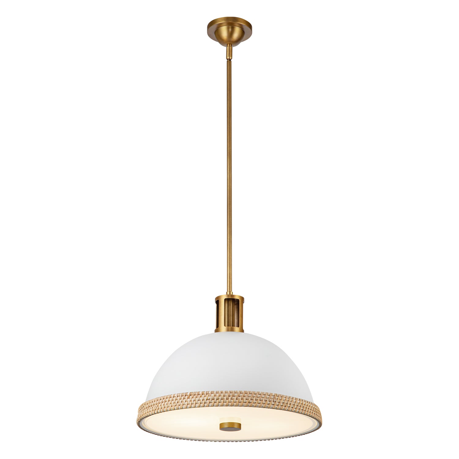 Doral 16-in Steel Pendant