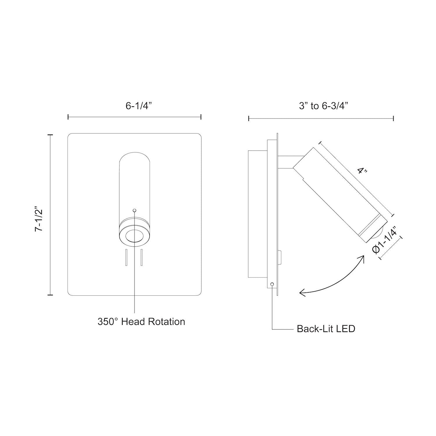 Dorchester 6-in Aluminum Steel Wall Sconce