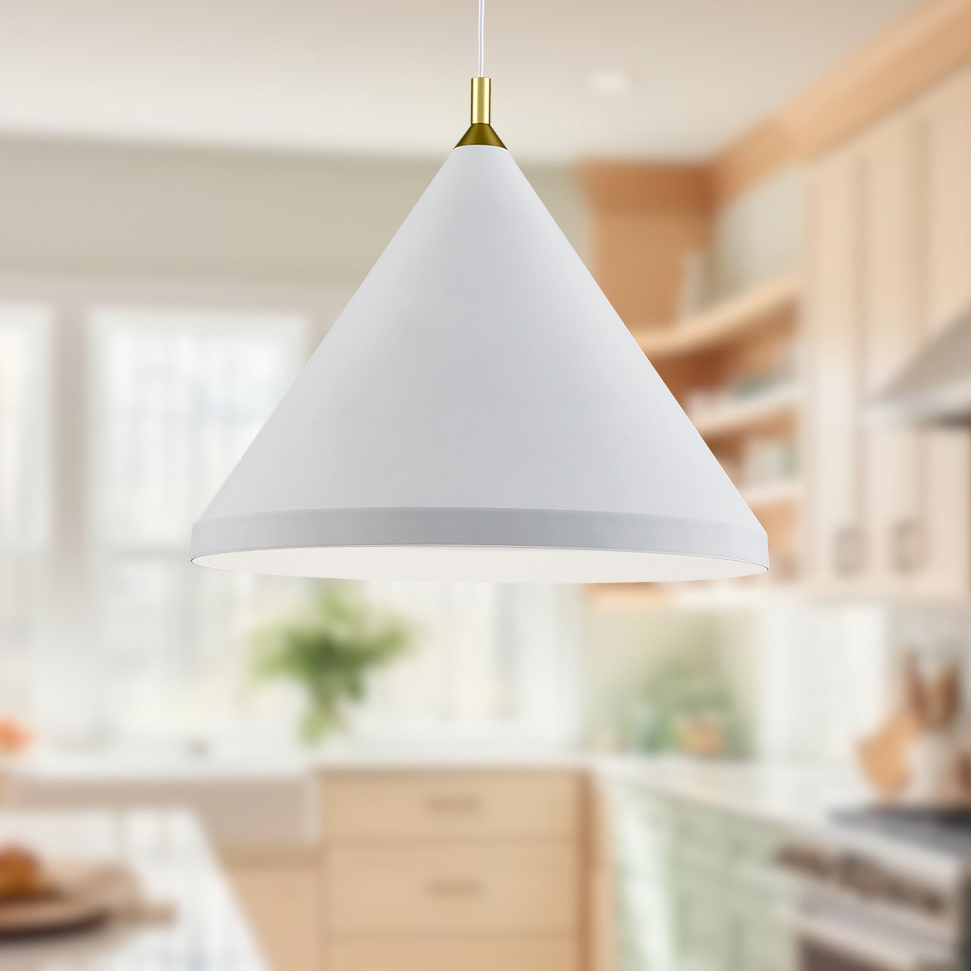 Dorothy 24-in Aluminum Pendant