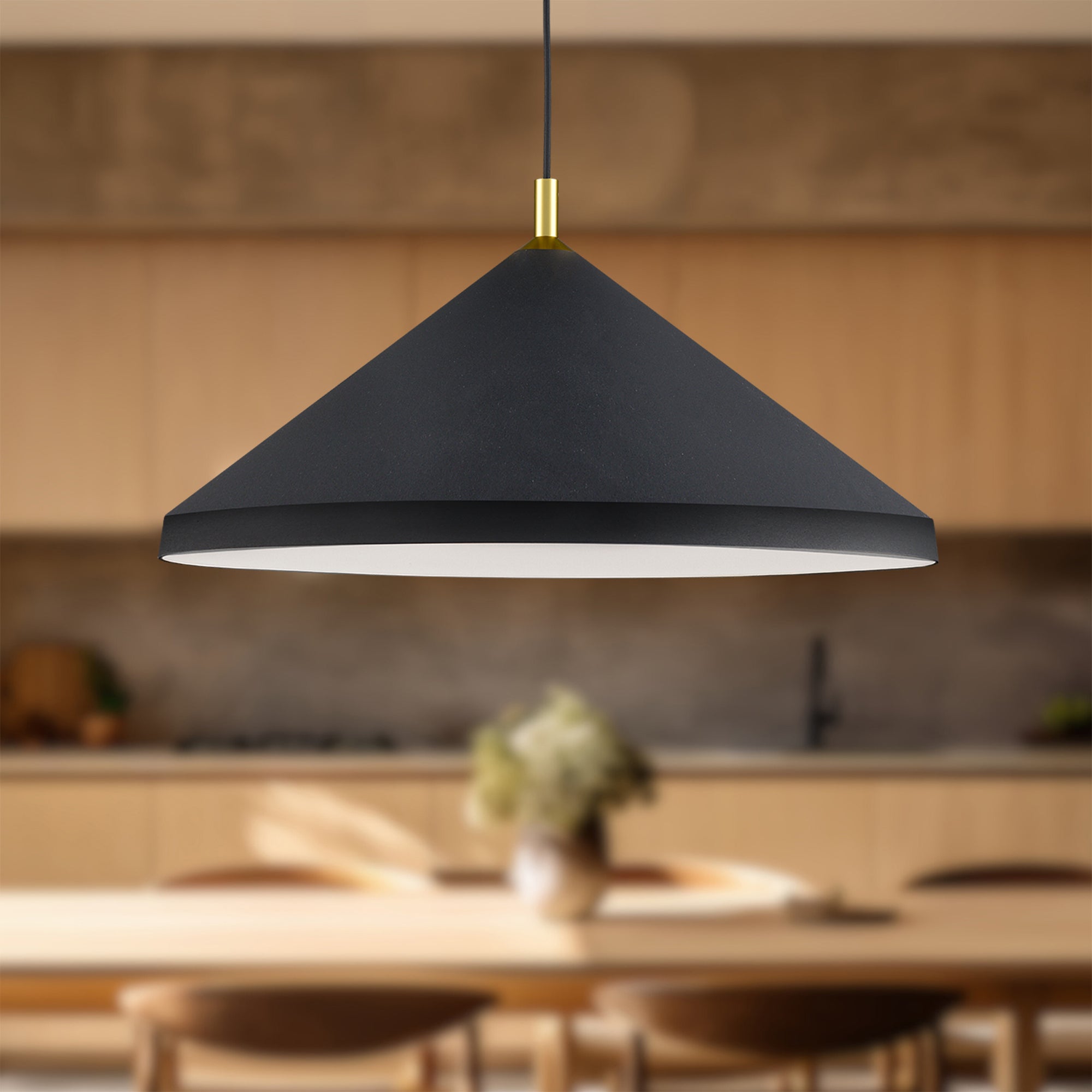 Dorothy 26-in Aluminum Pendant