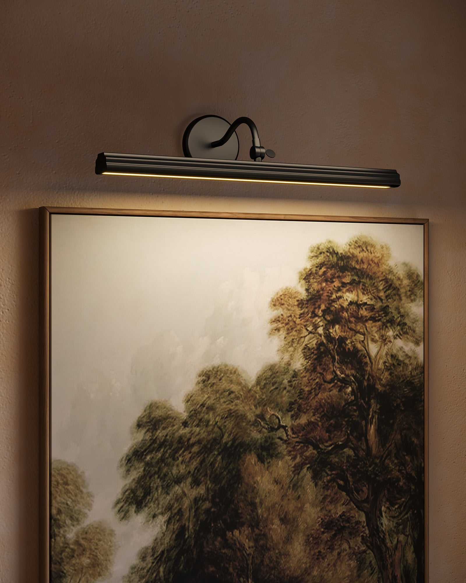 Dottie 24-in Aluminum Steel Acrylic Picture Light